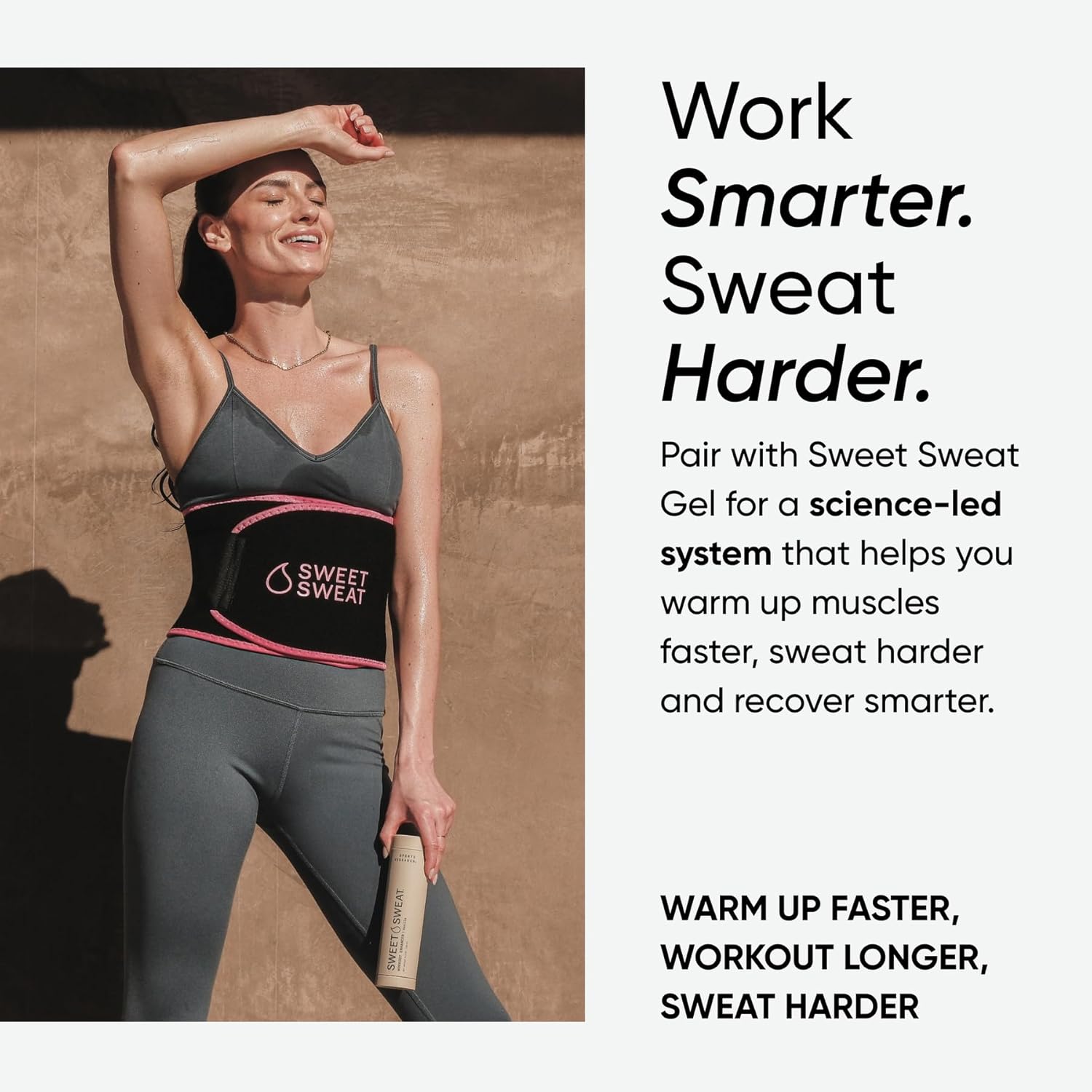 Sports Research Sweet Sweat Waist Trimmer (Core Series) - Premium Sweat Enhancing Fitness Band for Women & Men - Image 5