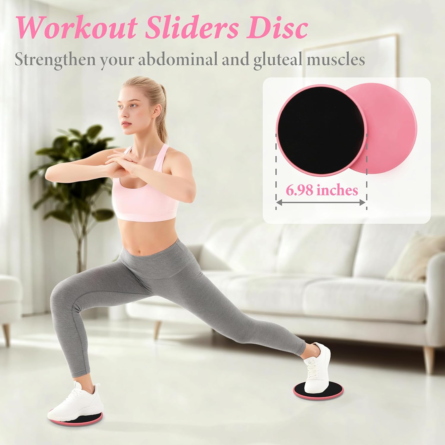 Pilates Kit for Home Workouts, Pilates Equipment Ring and Ball Set, Pilates Essentials Kit for Women, Home Pilates Workout Kit, Pilates Starter Kit for Women at Gym Studio Travel - Image 4
