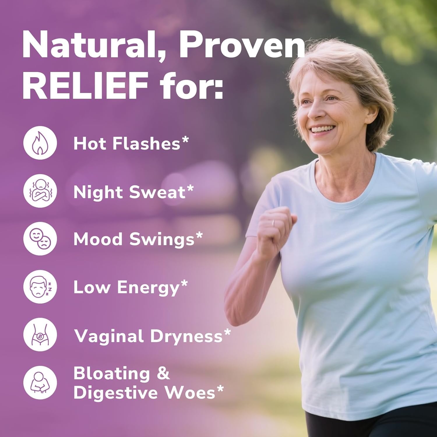 Vitalibre Menopause Probiotics – 70 Billion CFU with Prebiotics & Herbal Support for Hormone Balance & Gut Health (30 Capsules) - Image 4