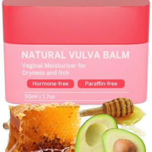 Pixie Vulvar Anti-Itch Balm for External Use – Non-Medicated Relief for Vulvar Itching & Irritation – Feminine Anti-Itch Balm – Hormone-Free Sensitive Skin Care (1.7oz)