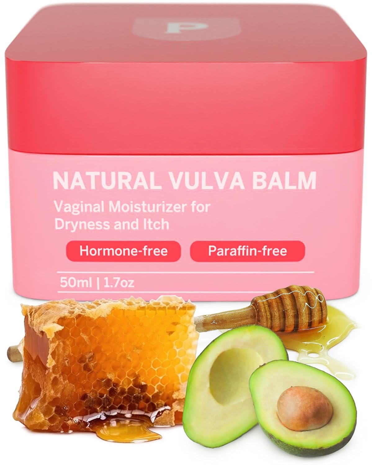 Pixie Vulvar Anti-Itch Balm for External Use – Non-Medicated Relief for Vulvar Itching & Irritation – Feminine Anti-Itch Balm – Hormone-Free Sensitive Skin Care (1.7oz)