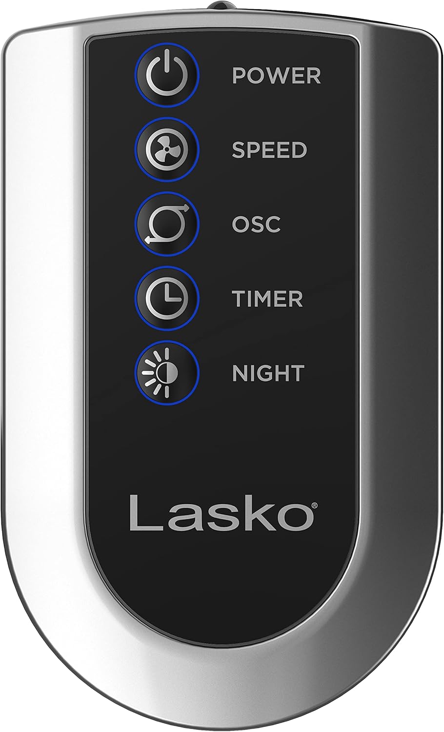 Lasko Oscillating Tower Fan with Remote, Quiet Floor Fans for Bedroom, 42", Woodgrain and Grey, T42954 - Image 7