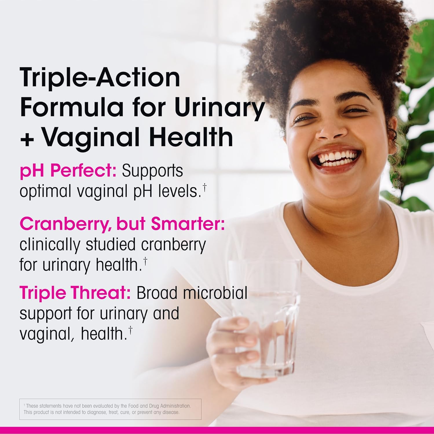 vH essentials Probiotics with Prebiotics and Cranberry Feminine Health Supplement - 60 Capsules - Image 3