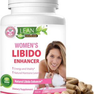 Libido Booster for Women, Maca Root Fenugreek Seed Horny Goat Weed Tongkat Ali Female Energy Enhancer, Hormone Harmony Balance Mood Support Menopause Panax Ginseng DHEA Supplement Pills, 30 Capsules
