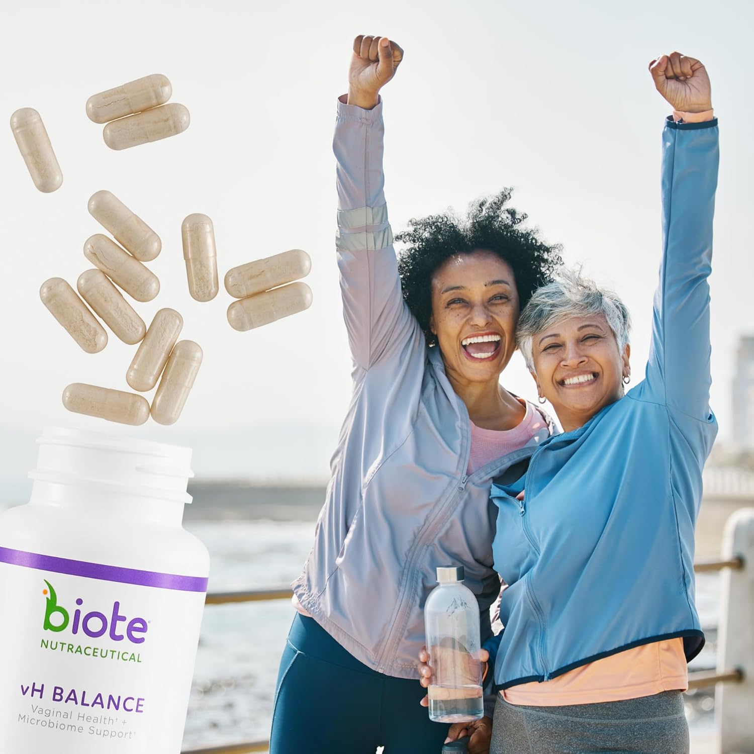 Biote Nutraceuticals - vH Balance - Vaginal Health + Microbiome Support (30 Capsules) - Image 6