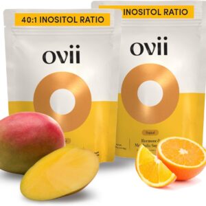 Ovii Metabolic Support for Women – Reducose® White Mulberry with Myo-Inositol & D-Chiro Inositol 40:1 Blend – Daily Wellness, Metabolic Balance & Appetite Control Supplement – 60 Servings, Tropical
