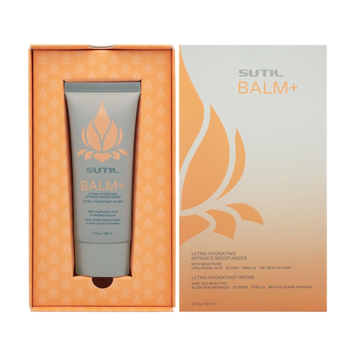SUTIL Balm+ Intimate Moisturizer for Women - Hormone-Free Daily Hydration for Sensitive Skin, Water-Based, Fast Absorbing, Non-Sticky, Hyaluronic Acid & Ectoin, 2 oz - Image 10