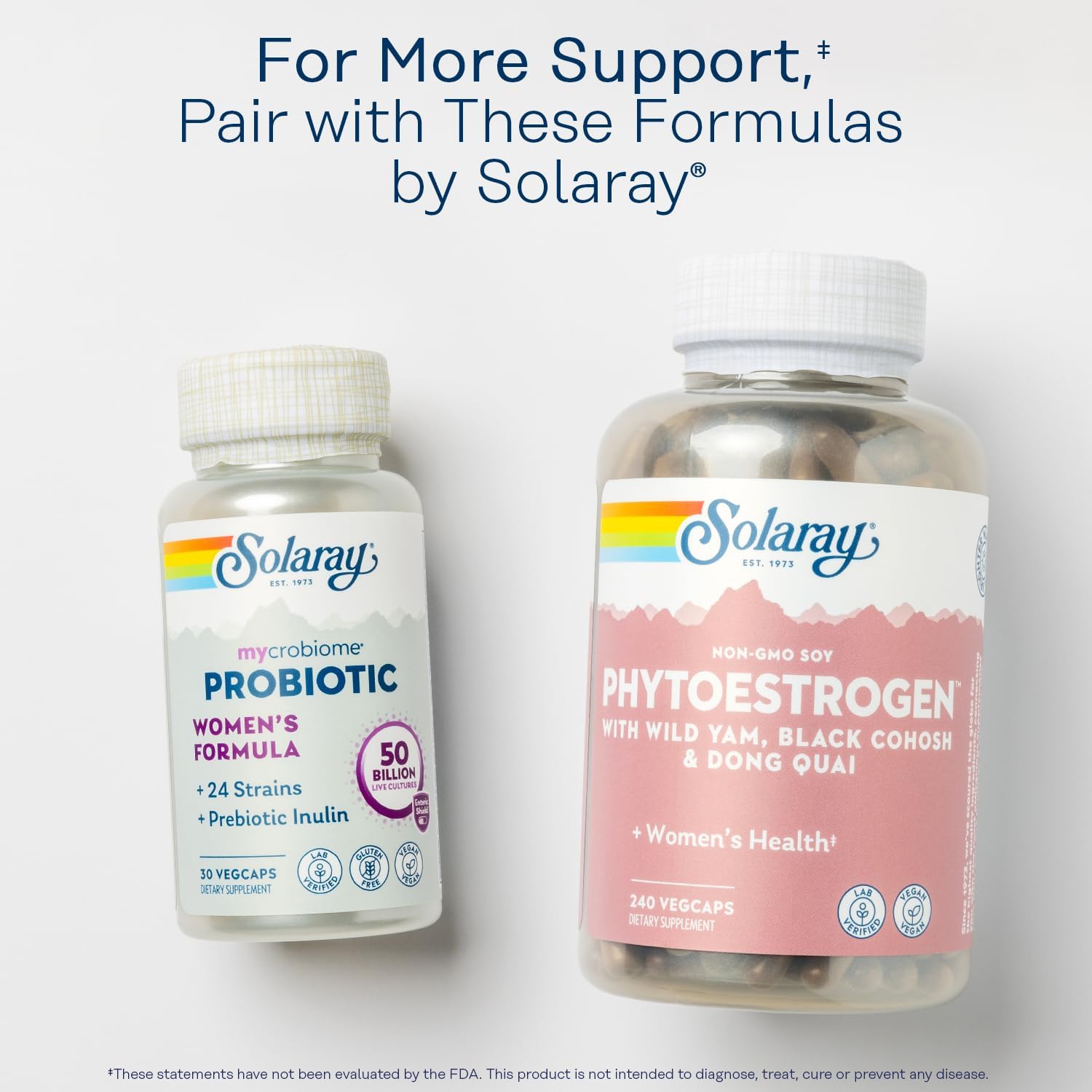 SOLARAY Vitex Berry Extract 225 mg - Chasteberry Supplement for Women - Traditional Hormone Balance Support - Chaste Tree Berry - Vegan, Lab Verified - 60 Servings, 60 VegCaps - Image 5
