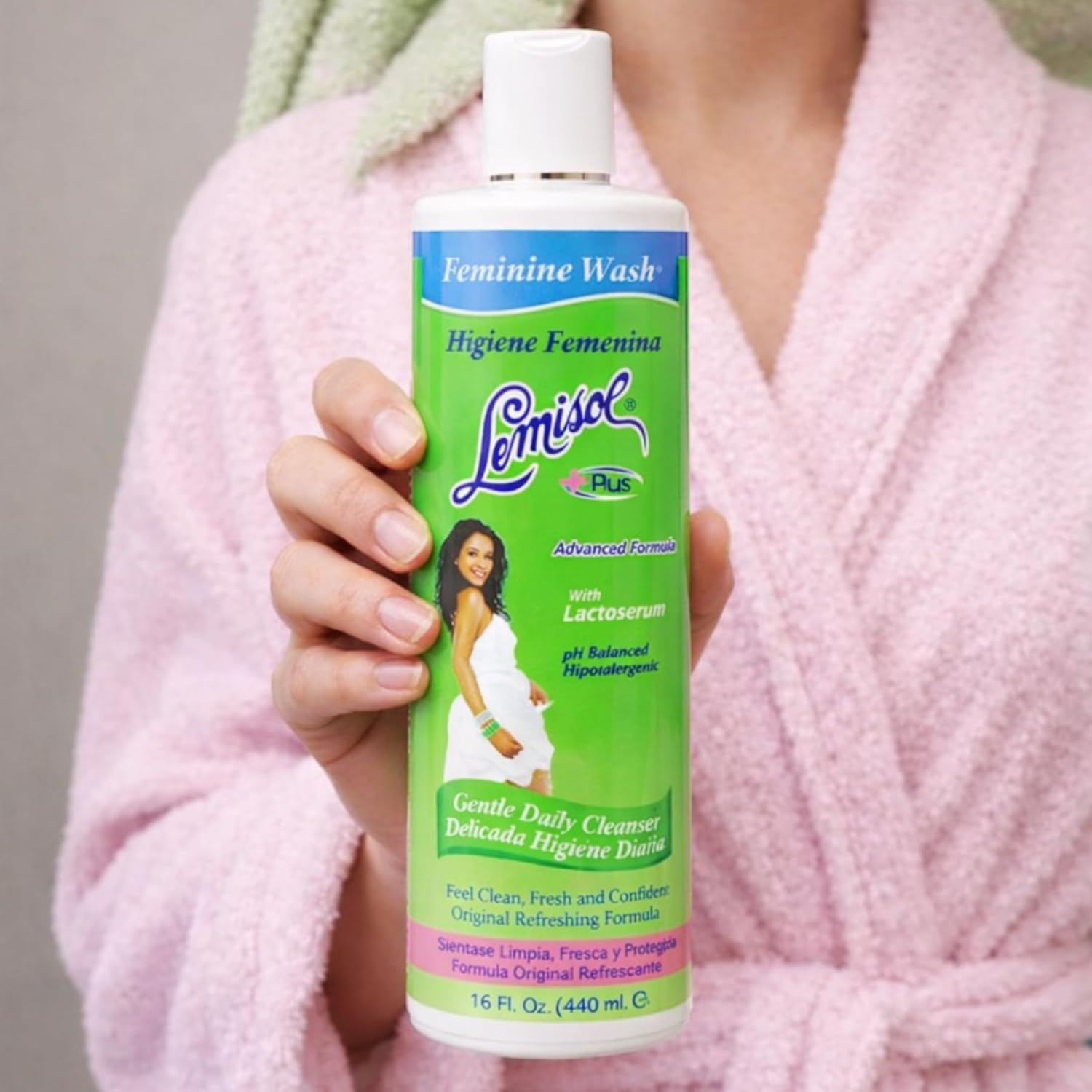 Lemisol Plus Gentle Daily Cleanser, Original Refreshing Formula, 16 Fl Oz - Image 7