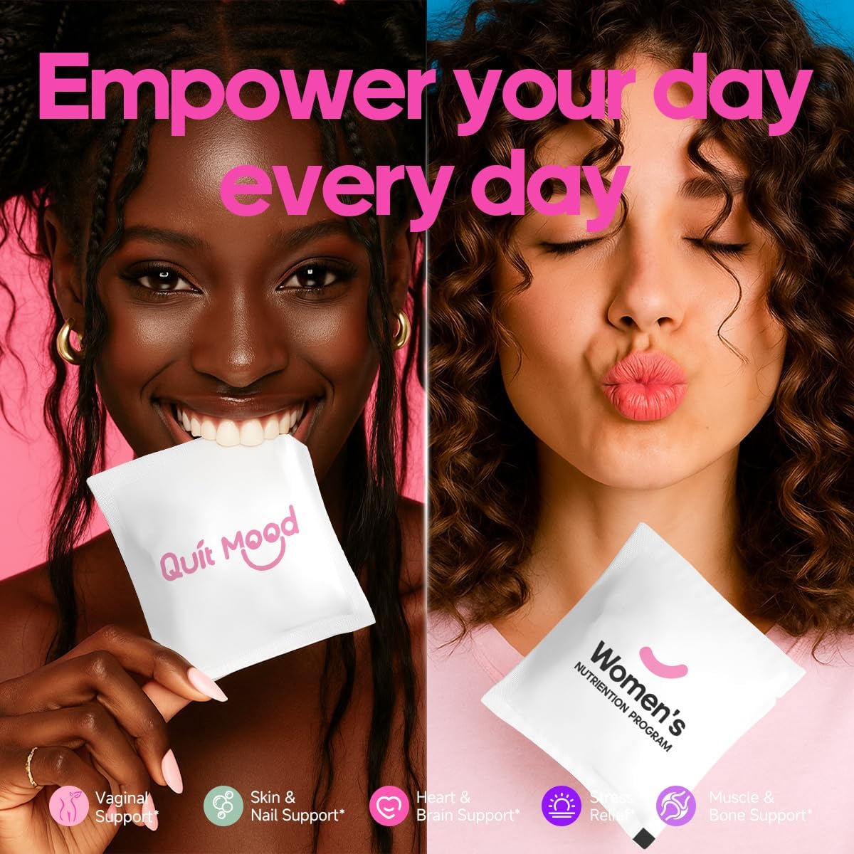 Multivitamin for Women Daily Vitamin Packs for 30 plus with D3+K2, NR1000, Probiotics & Ashwagandha | Supplement for Beauty, Stress Relief, Bone & Heart Health, Energy, Gut & Hormone Balance | 30 Day - Image 8