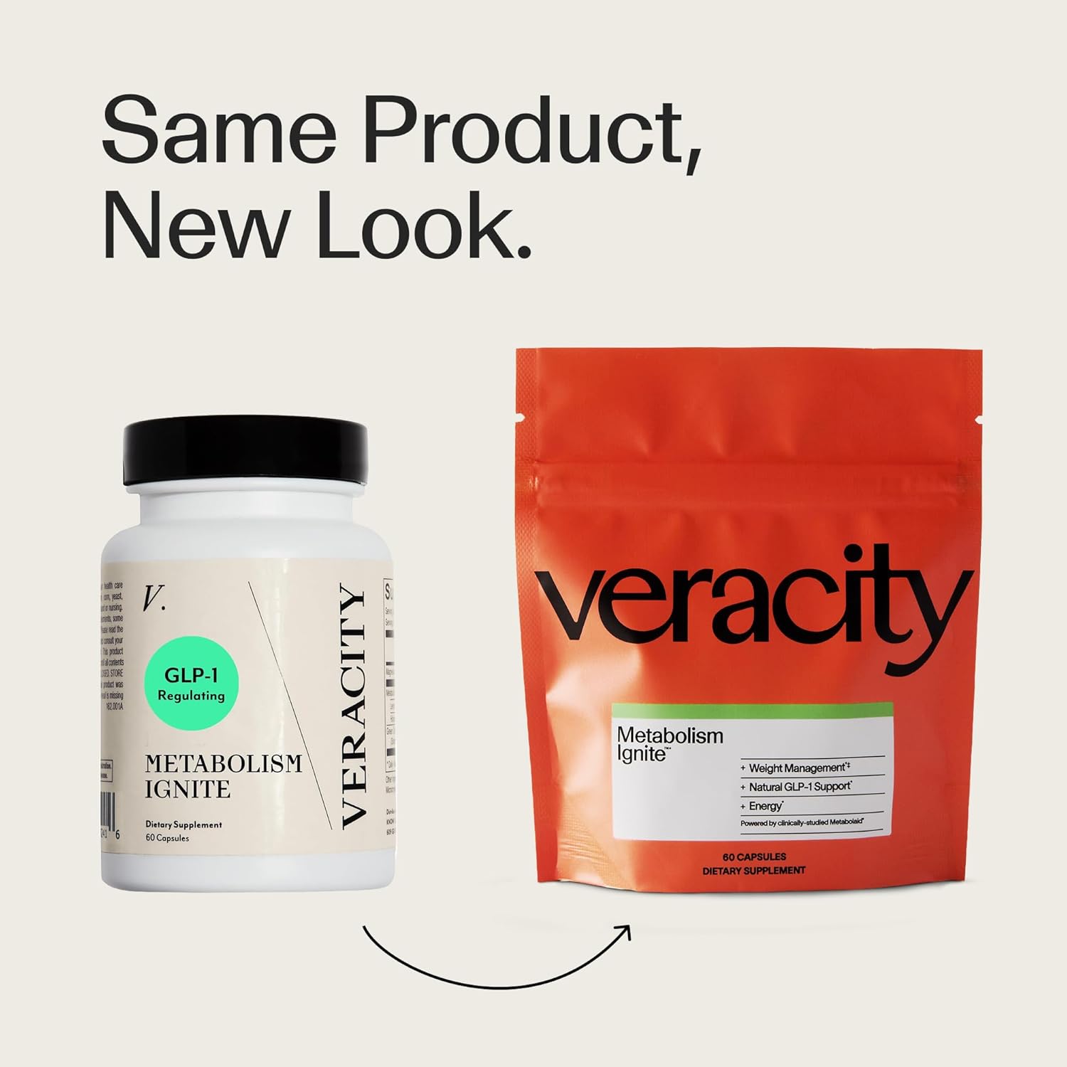 Veracity Metabolism Ignite - Boosts GLP-1 to Reduce Appetite and Cravings for Clinically Proven Weight Loss - Natural GLP-1 & Metabolic Support Supplement - Burns Fat - Side Effect Free - 30 Serving - Image 9