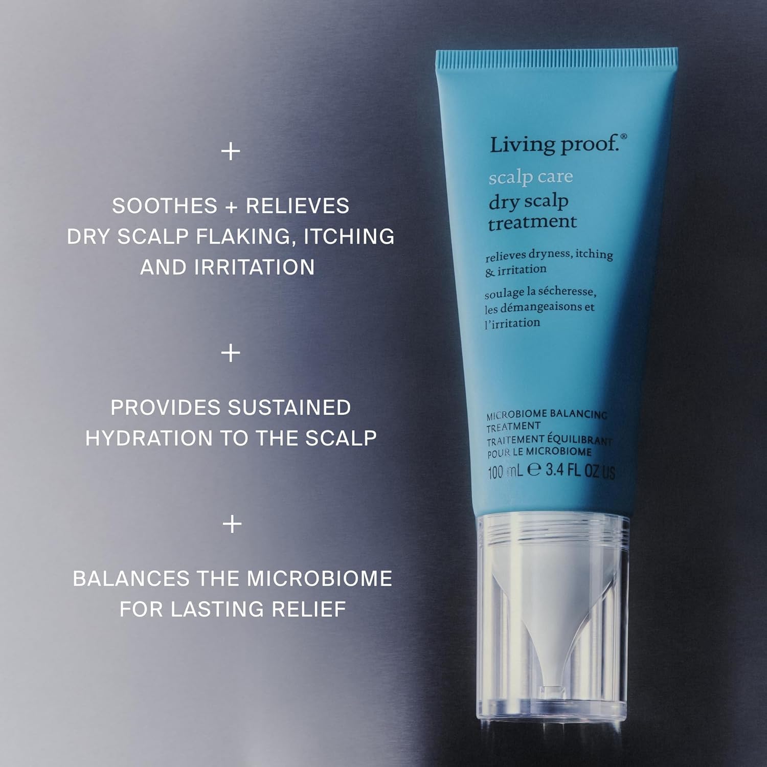 Living Proof Scalp Care Dry Scalp Treatment – Soothes Flaking, Itching, Hydrates, Balances Scalp Microbiome, Lightweight Fast-Absorbing Formula, 3.4 oz - Image 3