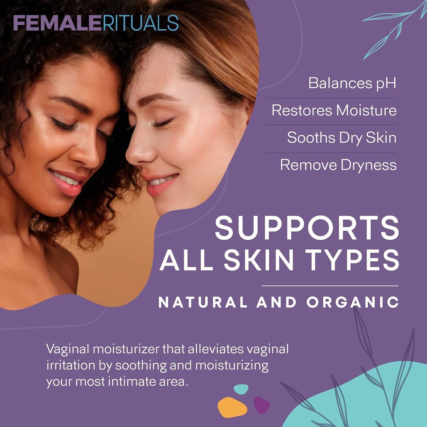 Intimate Vaginal Moisturizer for Women Clinically Tested for Dryness, Itching, Burning & Vagina Odor - All Natural Vaginal Moisture Cream for Feminine Care & Intimate Skin Care 4oz - Image 5