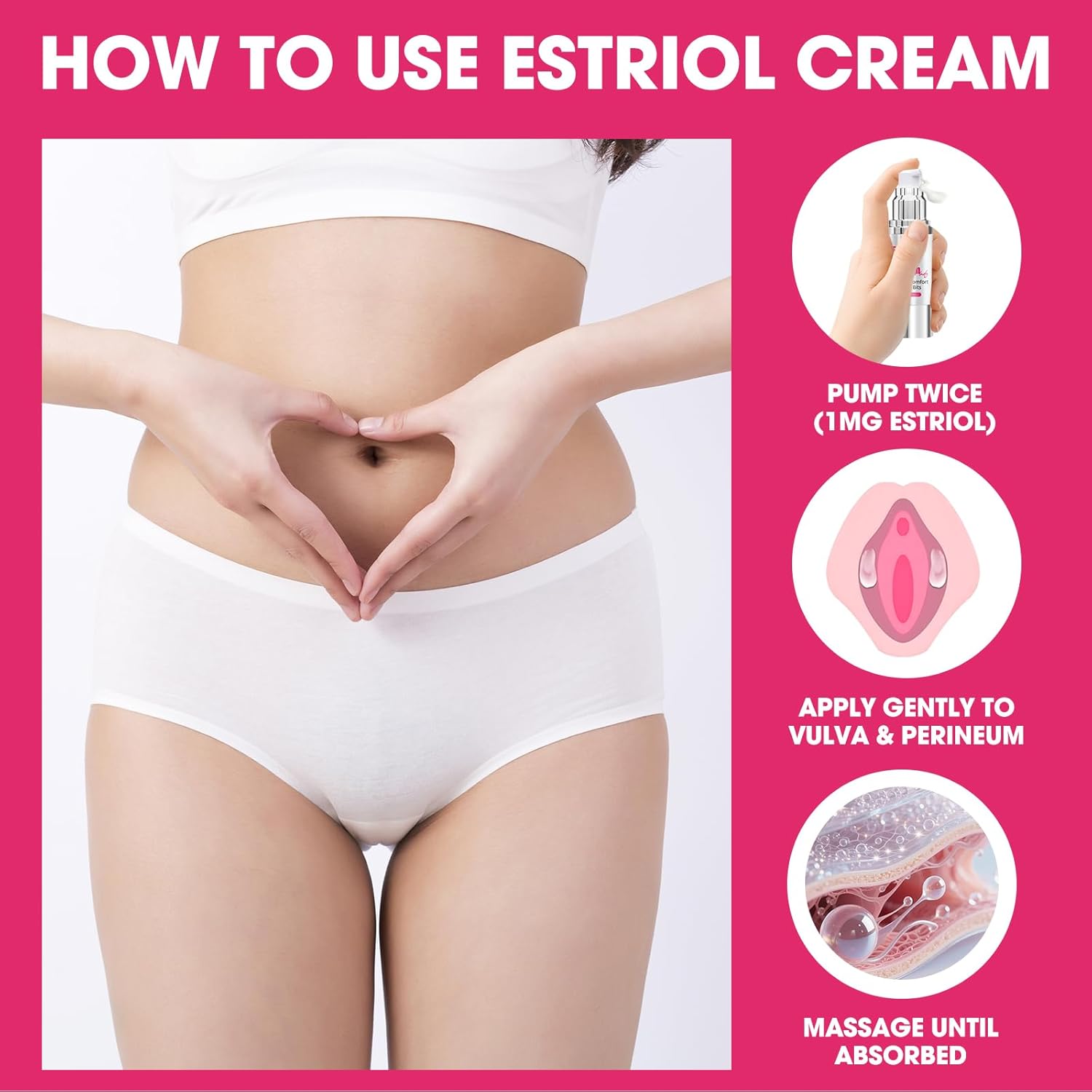 Estriol Peach Cream for Women – Lightweight Hydrating Formula with Natural Peach Essence – Soothing Moisture for Daily Intimate Skin Care – 30ml - Image 5