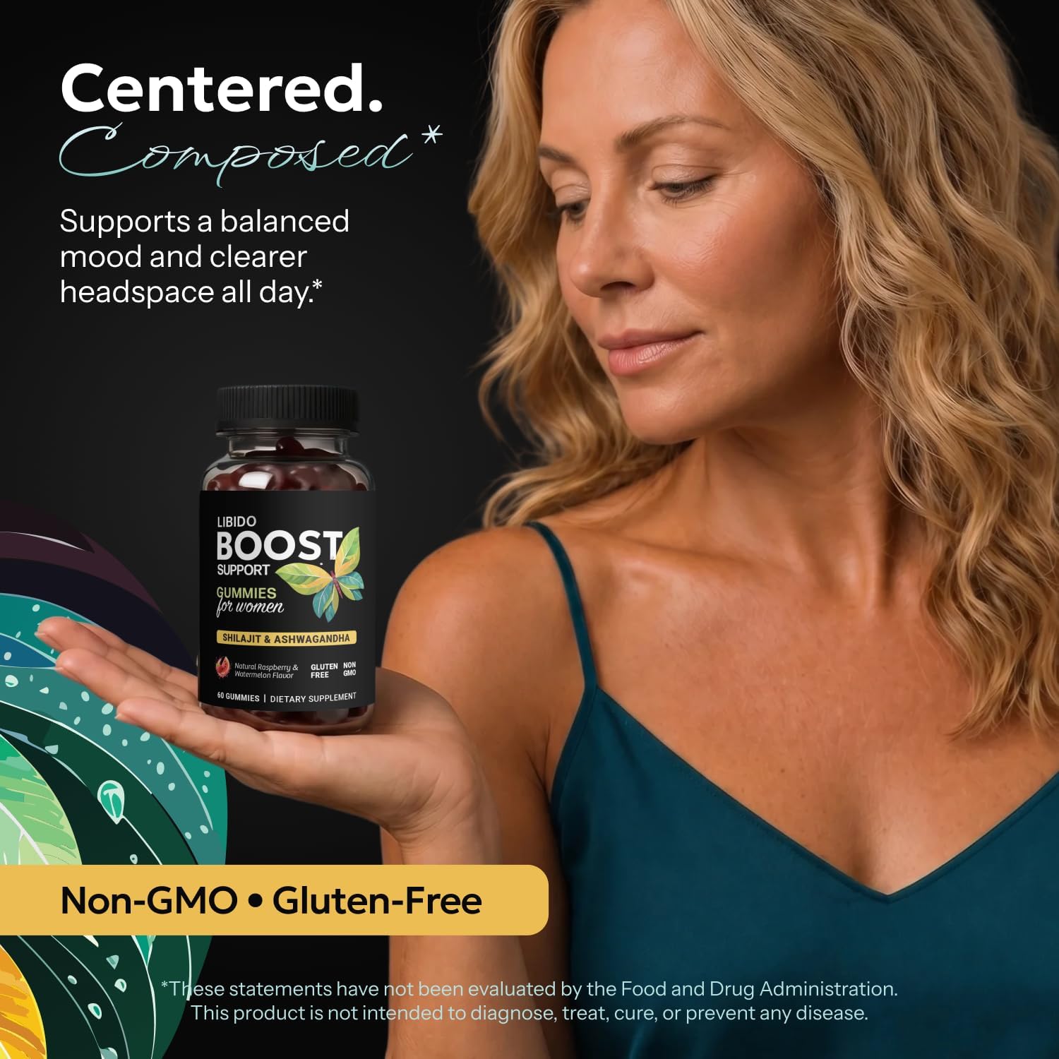 Libido Support for Women Gummies - Fast Acting Intimacy and Mood Support Libido Gummies for Women with Shilajit and Ashwagandha - 60 Ct - Image 4