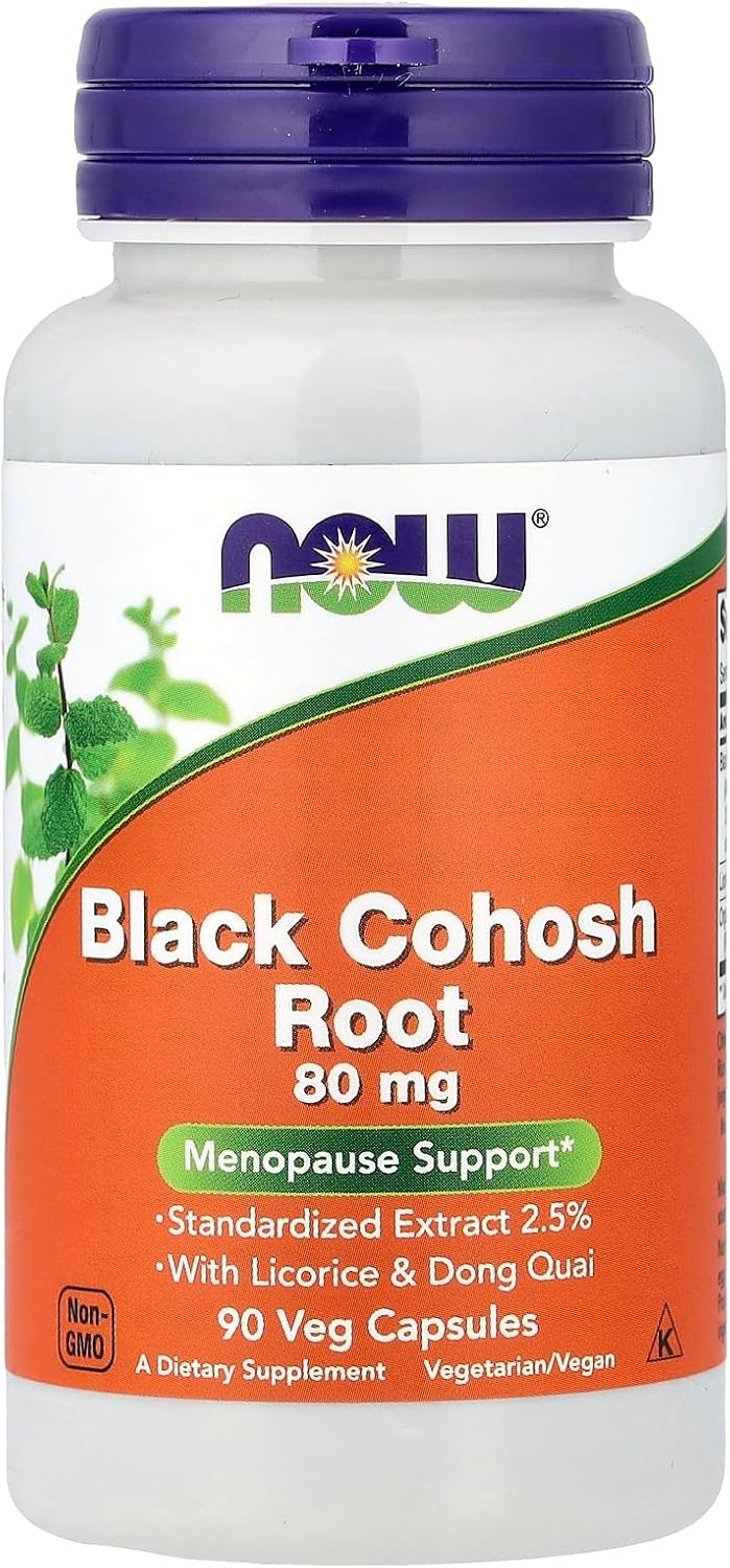 NOW Foods Black Cohosh 80 mg