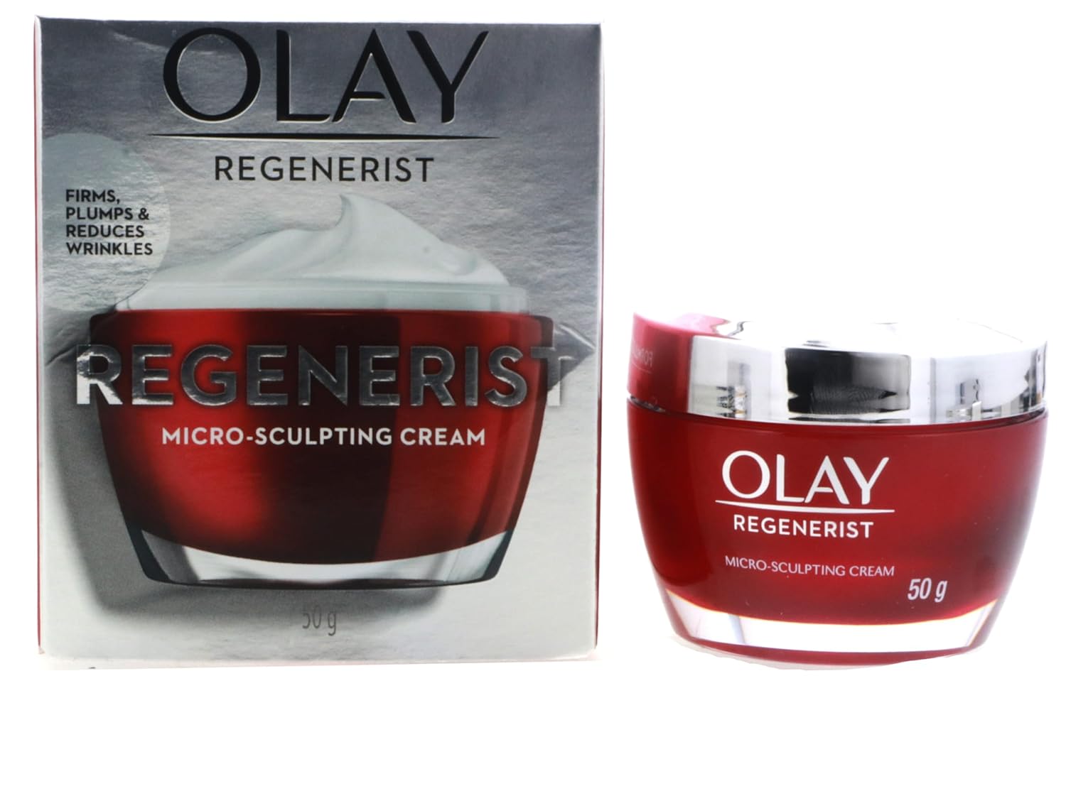 OLAY Regenerist Advanced Anti-Aging Micro-Sculpting Cream 1.70 oz (Pack of 2) - Image 2
