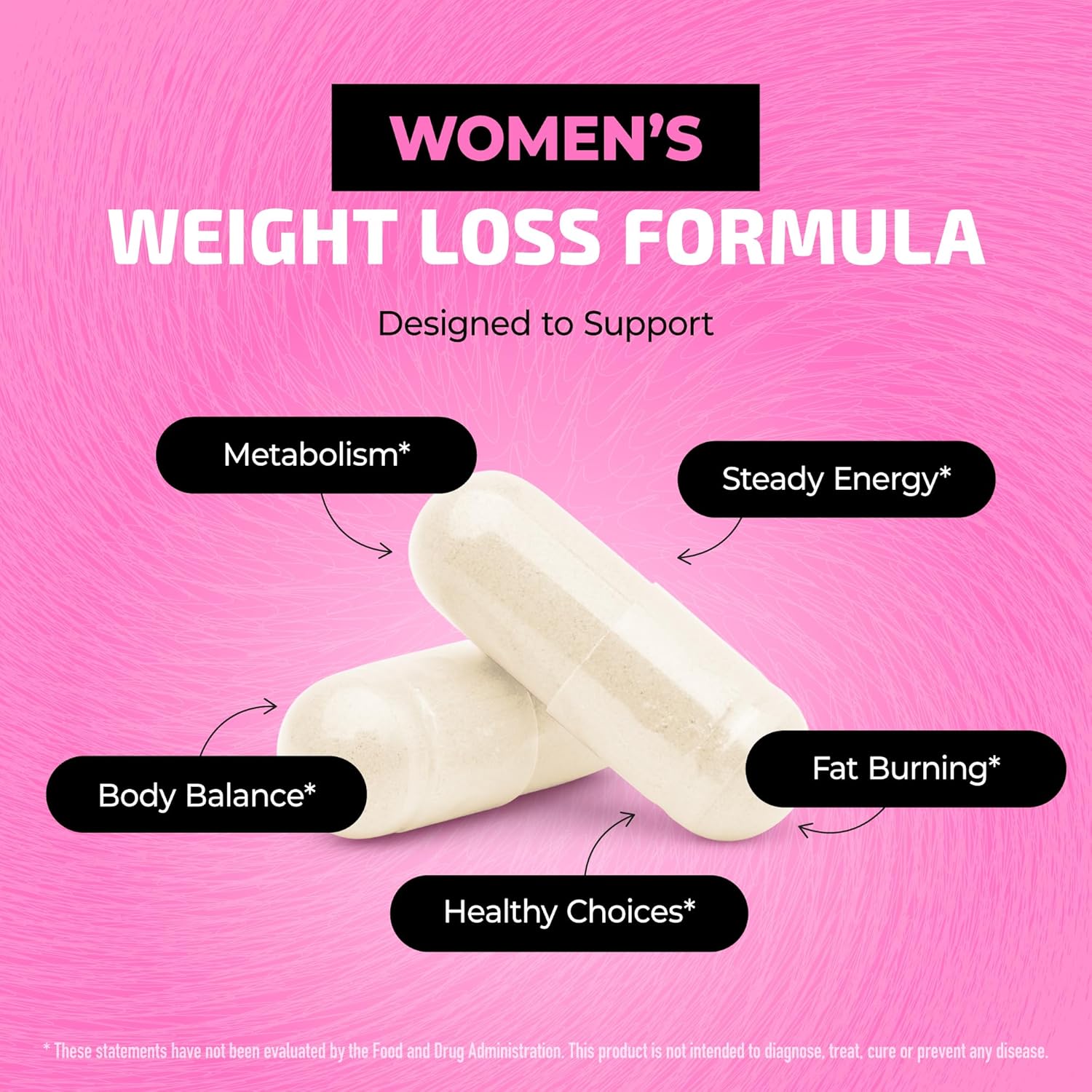 Weight Loss Pills for Women | Fat Burners for Women | Metabolism Booster for Weight Loss Supplement with Raspberry Ketones | Appetite Suppressant, Stomach Fat Burner & Weightloss Diet Pills | 60 Ct - Image 4