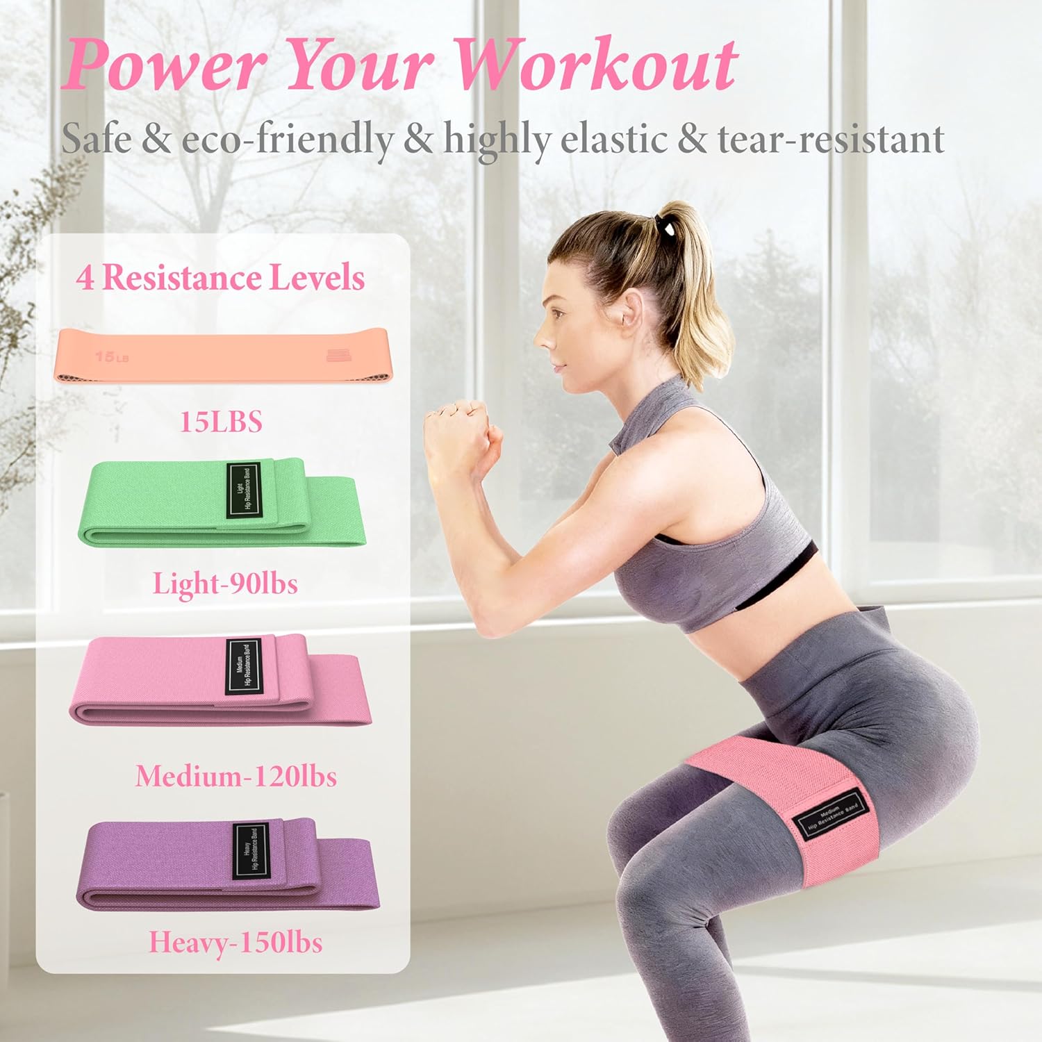 Pilates Kit for Home Workouts, Pilates Equipment Ring and Ball Set, Pilates Essentials Kit for Women, Home Pilates Workout Kit, Pilates Starter Kit for Women at Gym Studio Travel - Image 3