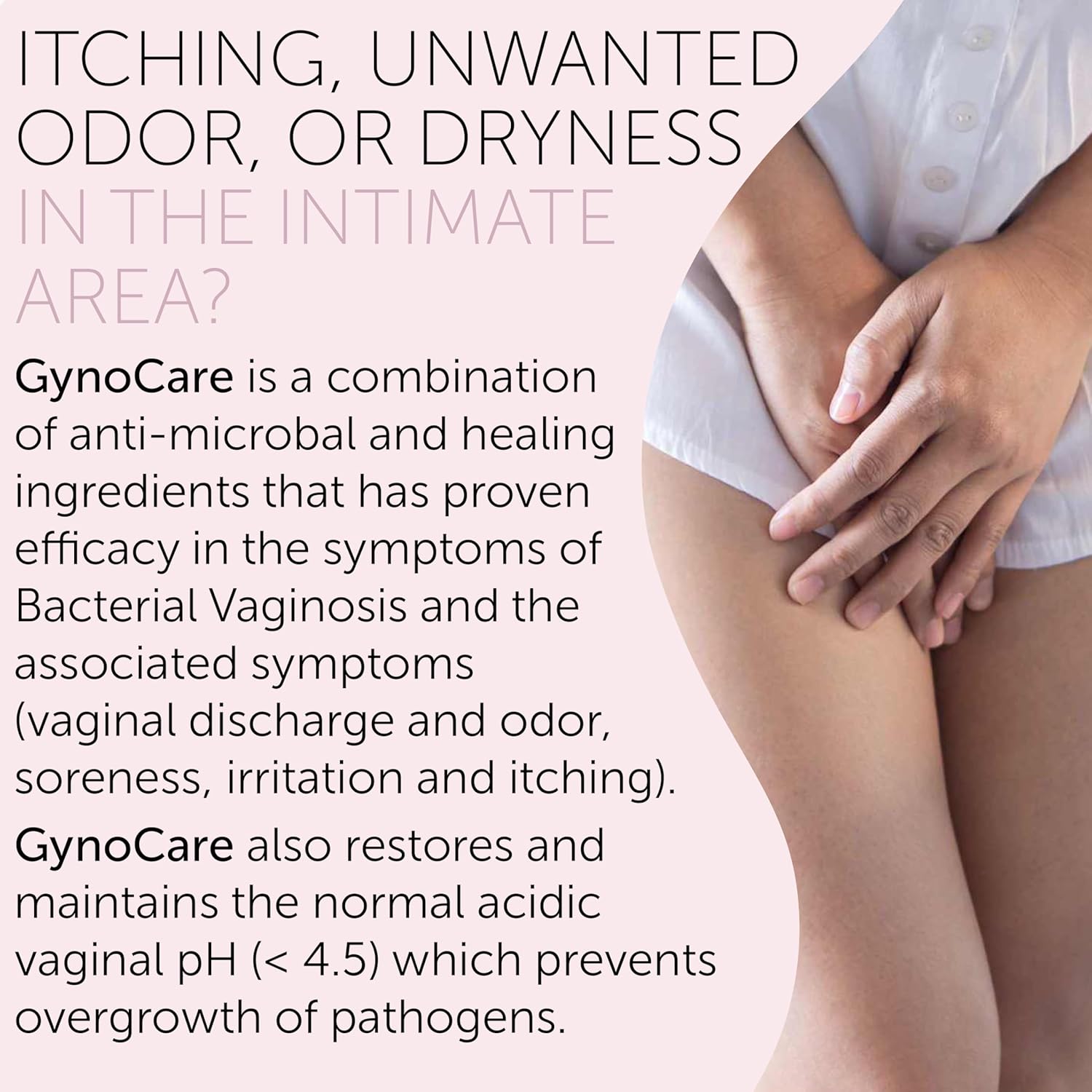 Complete Vaginal Health Bundle for Women | Hydro GYN Vaginal Moisturizer for Dryness & Irritation + Bacterial Vaginosis Treatment for Odor, Itching, Discharge & Vaginal Microbiota Balance | Hormone-Fr - Image 3