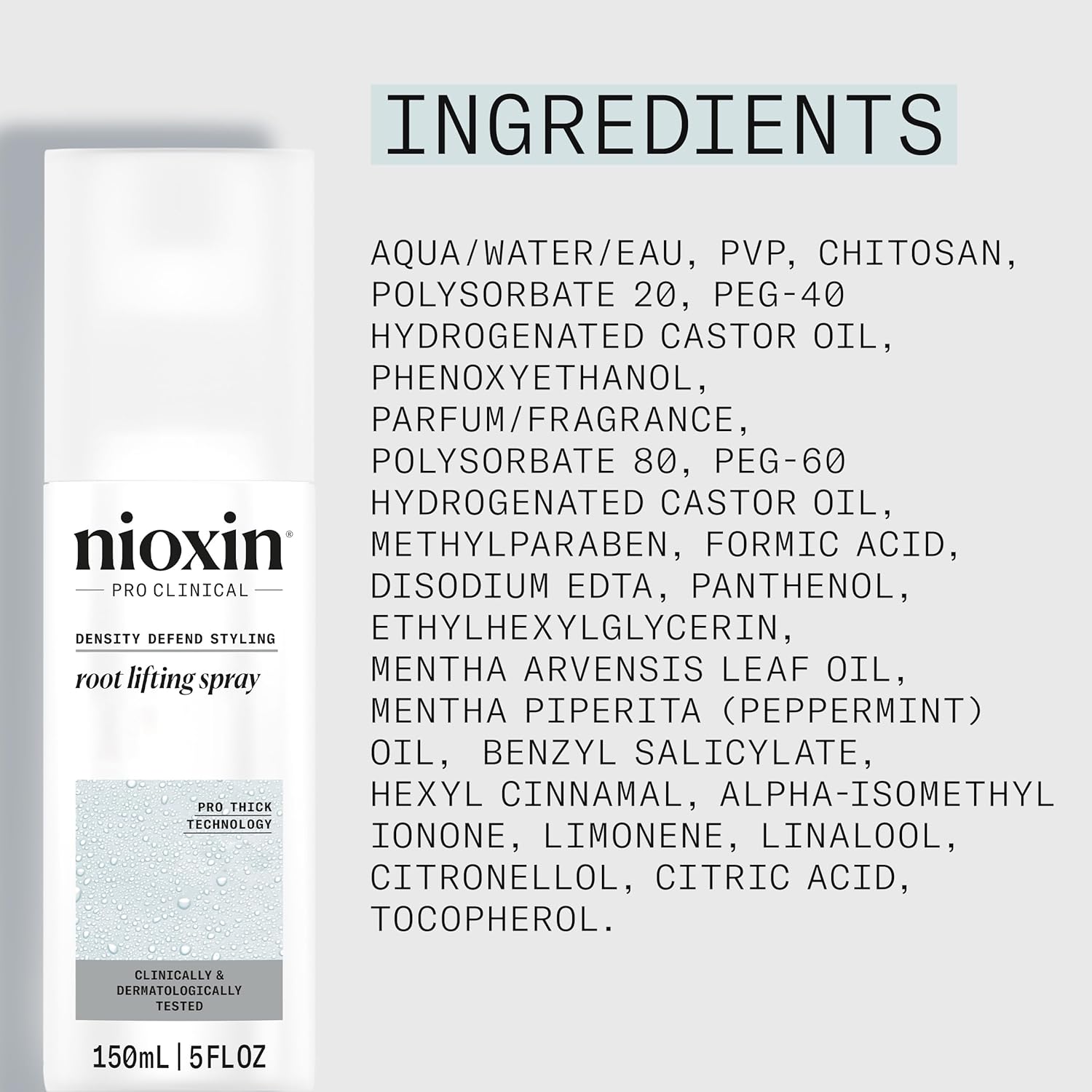 Nioxin Density Defend Styling Root Lifting Spray | Hair Thickening Spray | Texturizes and Volumizes | 5.1 Fl oz. - Image 6