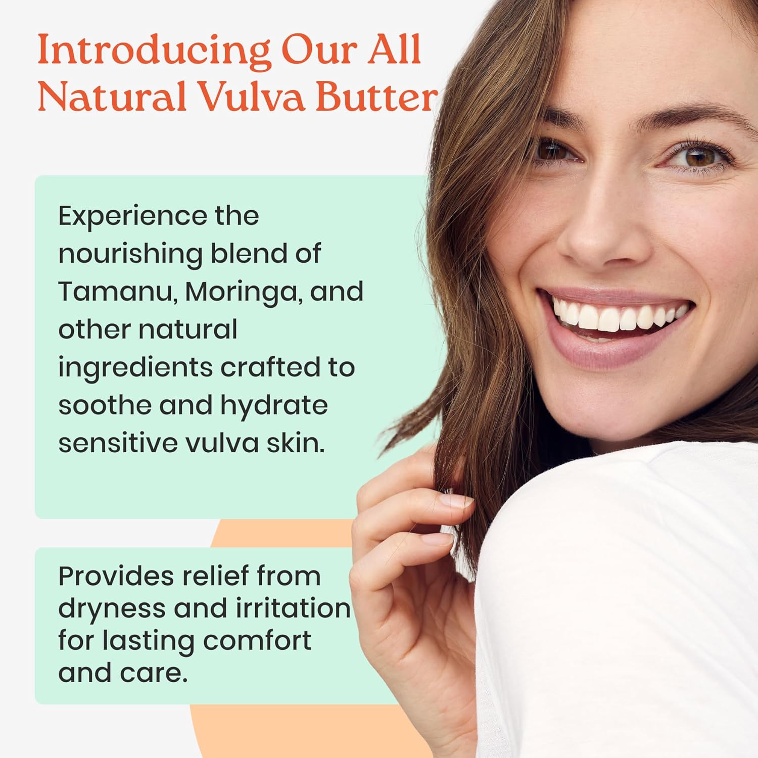 NewLife Naturals JButter Vulva Balm Butter - Menopause Support, Postpartum Essentials, Intimate Skin Care Feminine Dryness Itching Irritation - All Natural Vulva Moisturizer Women Estrogen Free - 2oz - Image 3