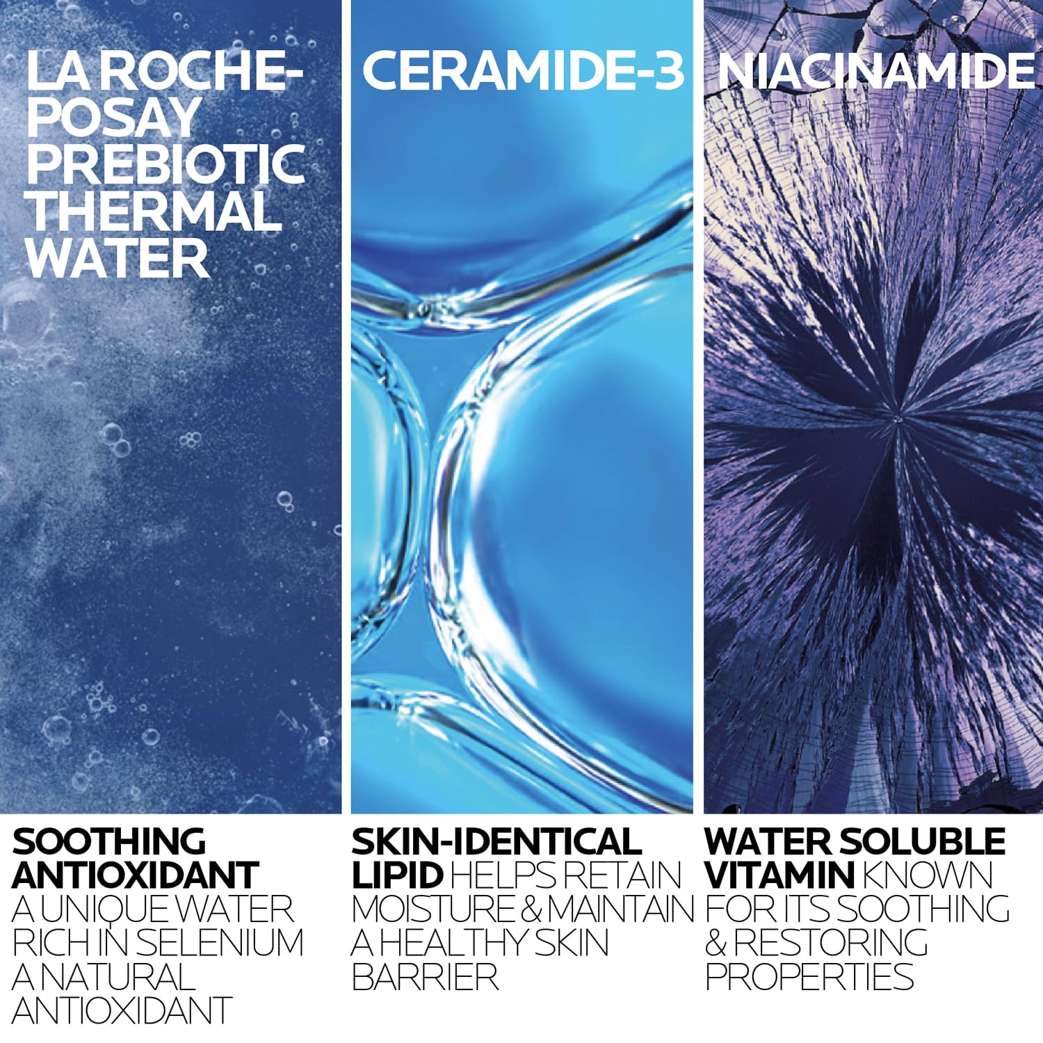 La Roche-Posay Toleriane Purifying Foaming Facial Cleanser, Oil Free Face Wash for Women & Men with Niacinamide + Ceramides, Pore Cleanser Safe For Sensitive Skin, Won’t Dry Out Skin, Soap Free - Image 3
