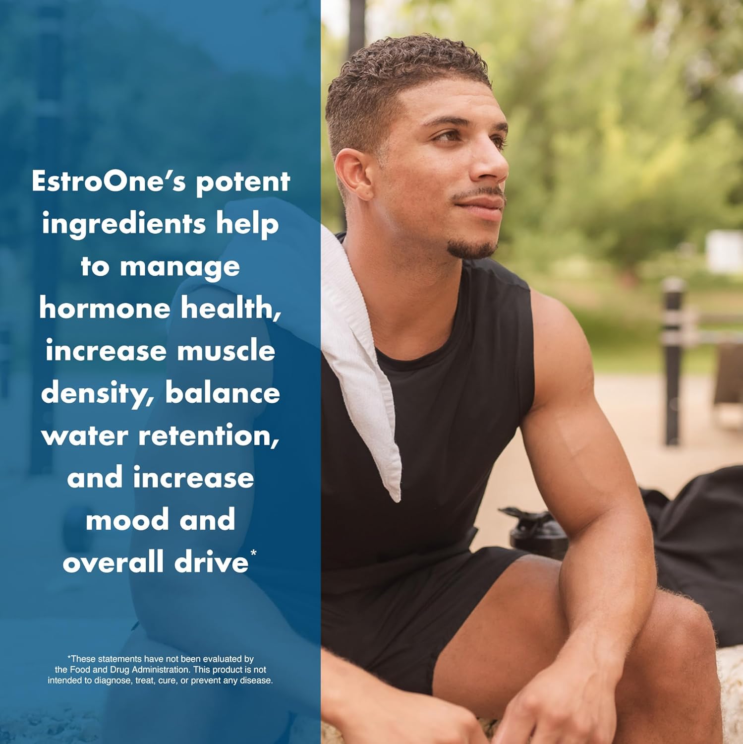 NutraOne EstroOne Hormone Support for Men Natural Strength, Mood, and Drive Support* (60 Capsules) - Image 10