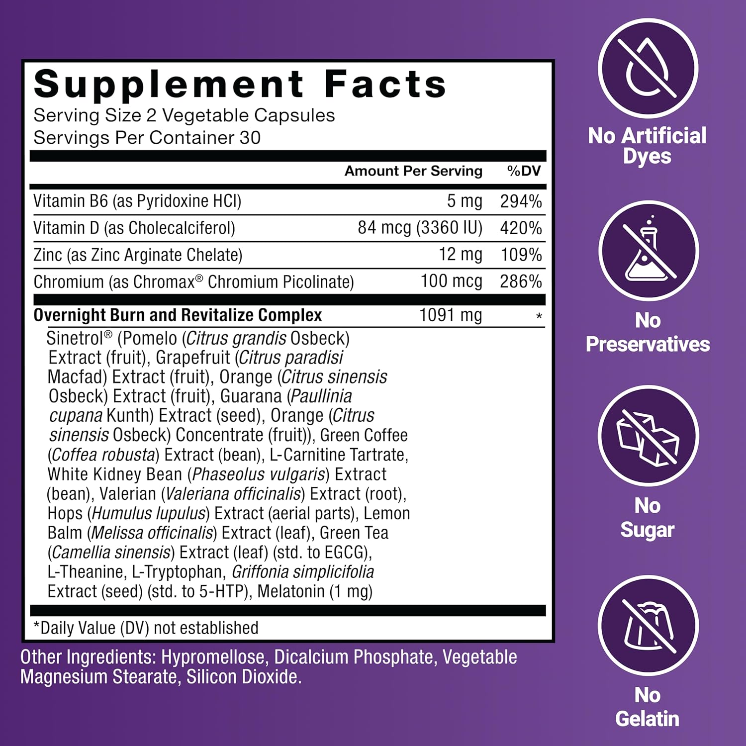 Force Factor LeanFire PM Weight Loss Pills for Women & Men, Fat Burner & Overnight Weight Loss Pills to Burn Fat, Boost Metabolism, Improve Sleep, Powerful Formula for Incredible Results, 60 Capsules - Image 4