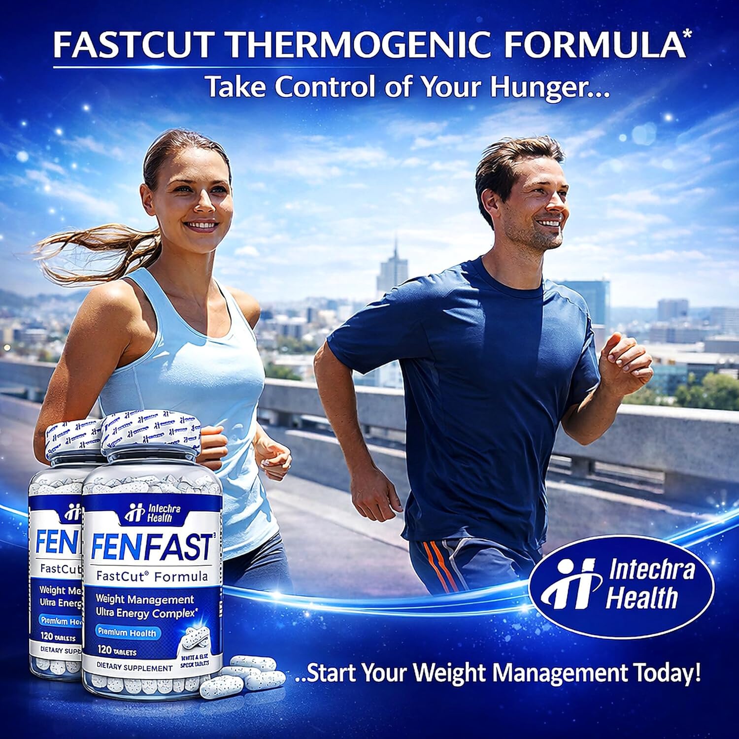 Diet Pills that Work for Weight Management Best Diet Pills + Powerful Energy Boost 120 White Blue Tablets - Image 5