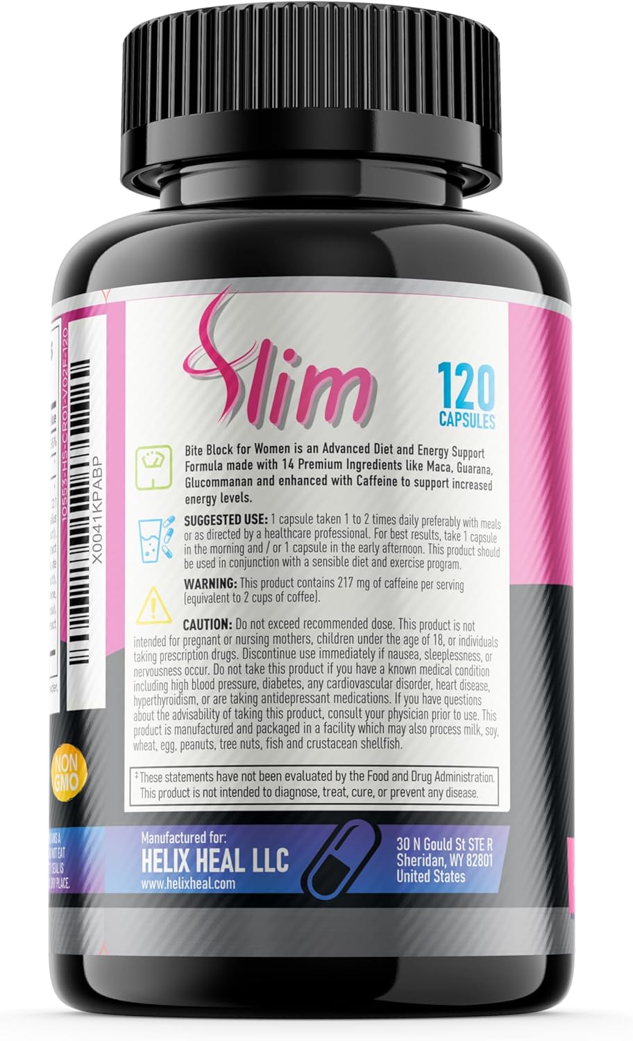 Helix Heal GLP-1 Supplement Weight Loss Diet Pills that Work Fast for Women - Appetite Suppressant for Weight Loss Women w/Chromium Picolinate & Glucomannan | 120 Capsules - 2-Month Supply - Image 7