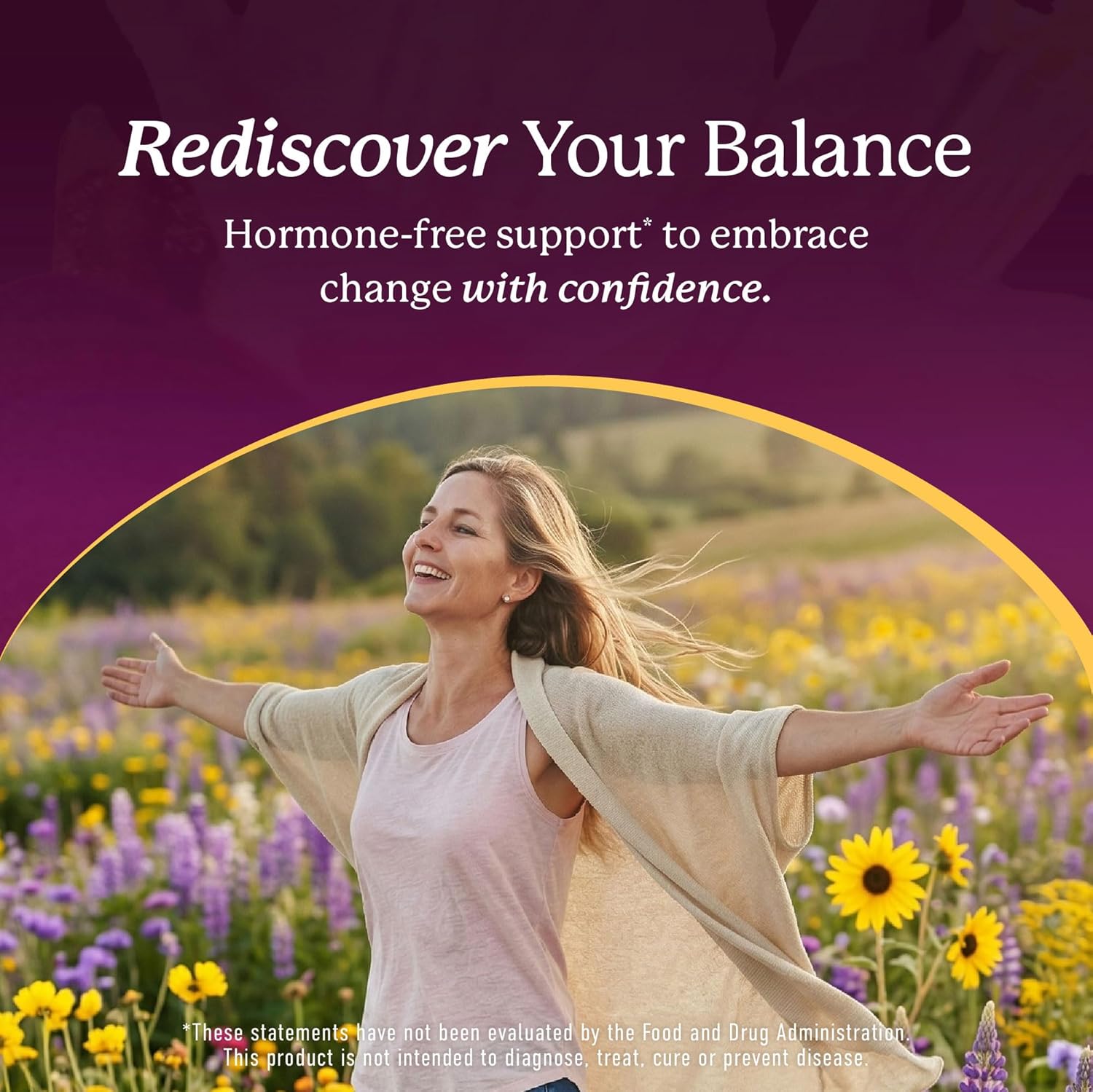 Perimenopause Support | Hormone Balance for Women | Mood, Sleep, Cycle Regularity & Cooling Support | Black Cohosh, Vitex, Saffron & More | Peri Menopause Supplements for Women | Non-GMO | 60 Ct - Image 6