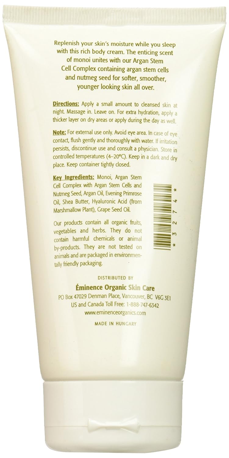 Eminence Monoi Age Corrective Night Body Cream, 5 Fl Oz - Image 3