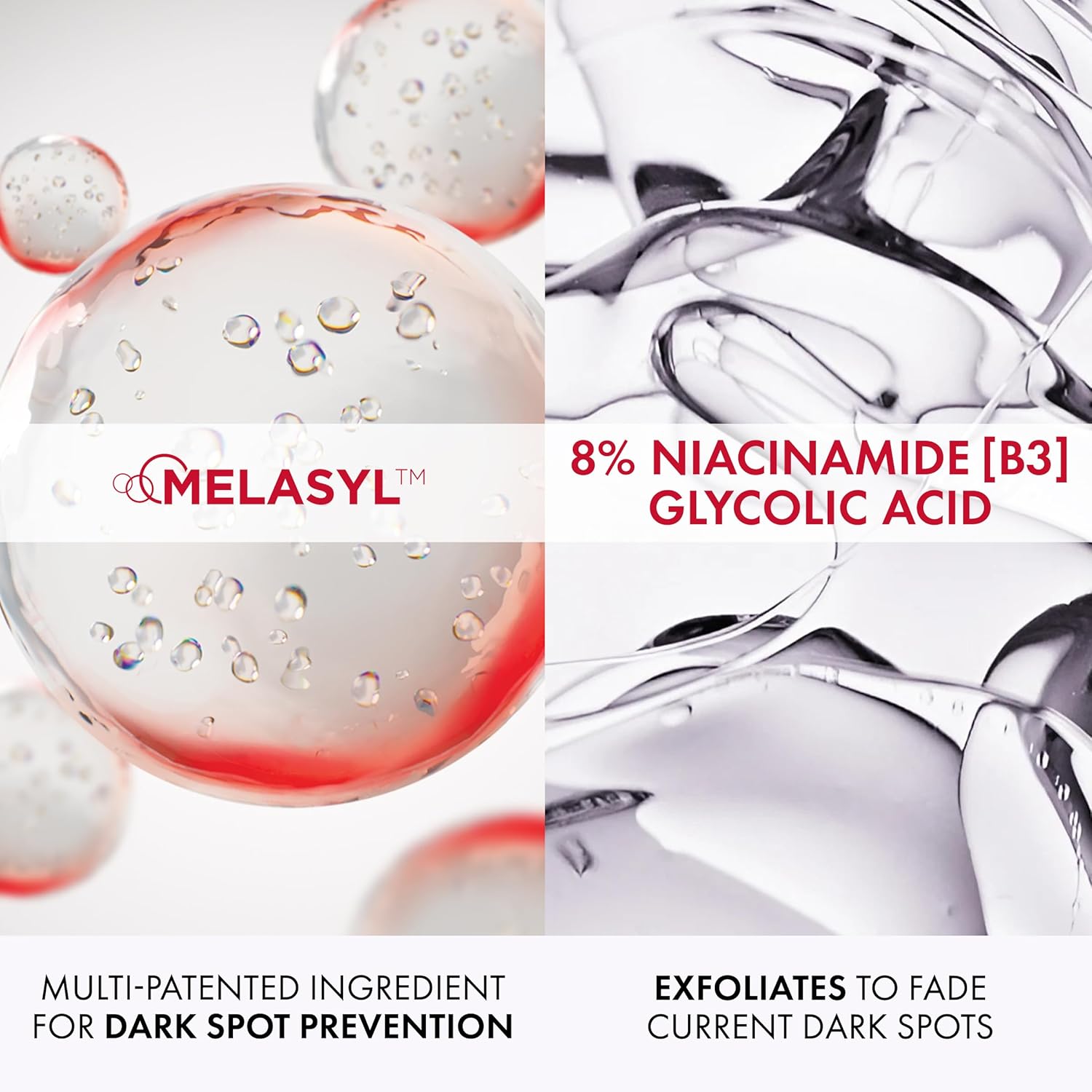 Vichy LiftActiv B3 Serum 5% Niacinamide + Glycolic Acid + Tranexamic Acid + Peptides, Fades Dark Spots & Smooths Wrinkles In 8 Weeks, Discoloration Correcting Serum, Alcohol Free - Image 3
