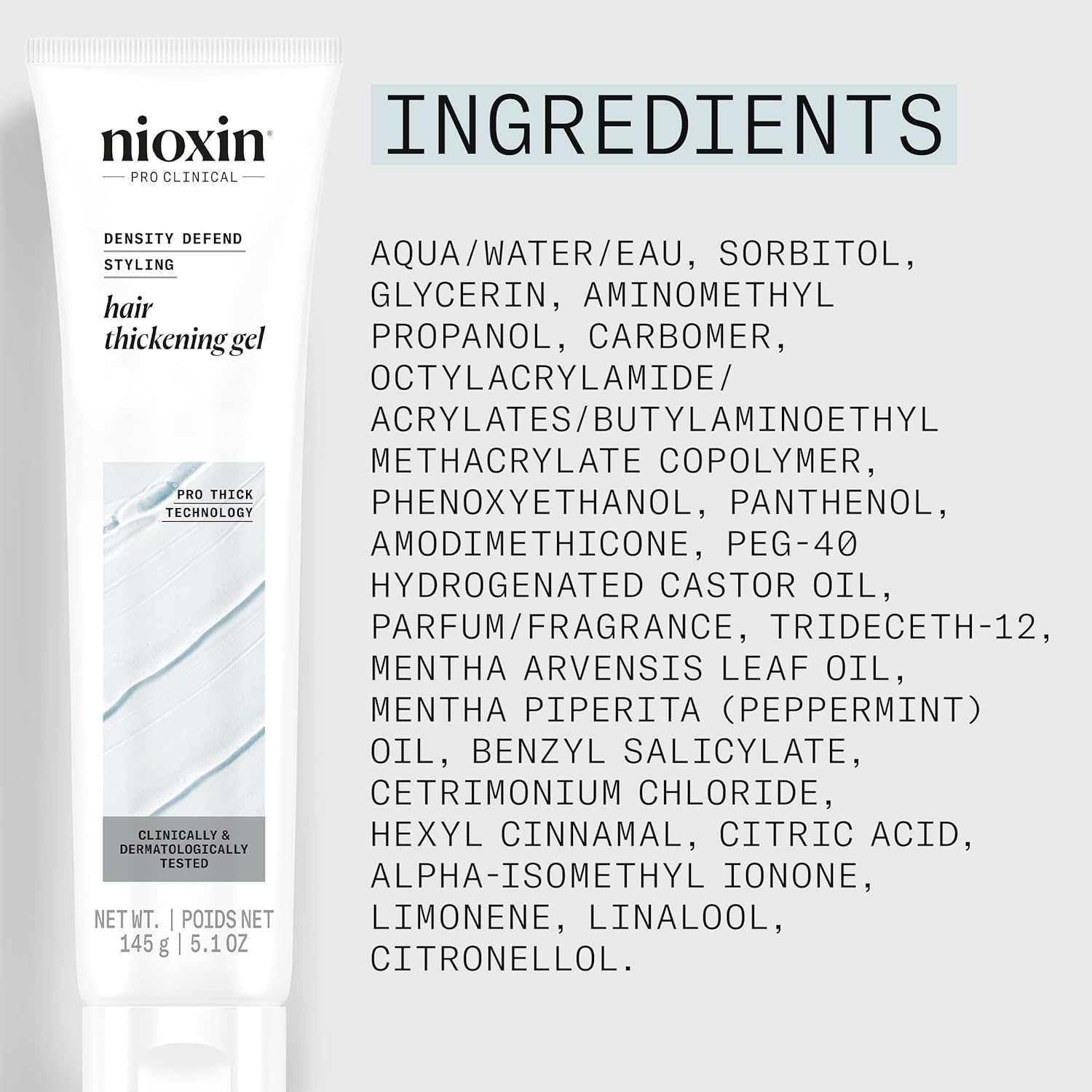 Nioxin Density Defend Hair Thickening Gel | For Volumizing and Fuller Hair| No Stickiness or Stiffness | 5.1 Fl Oz - Image 6