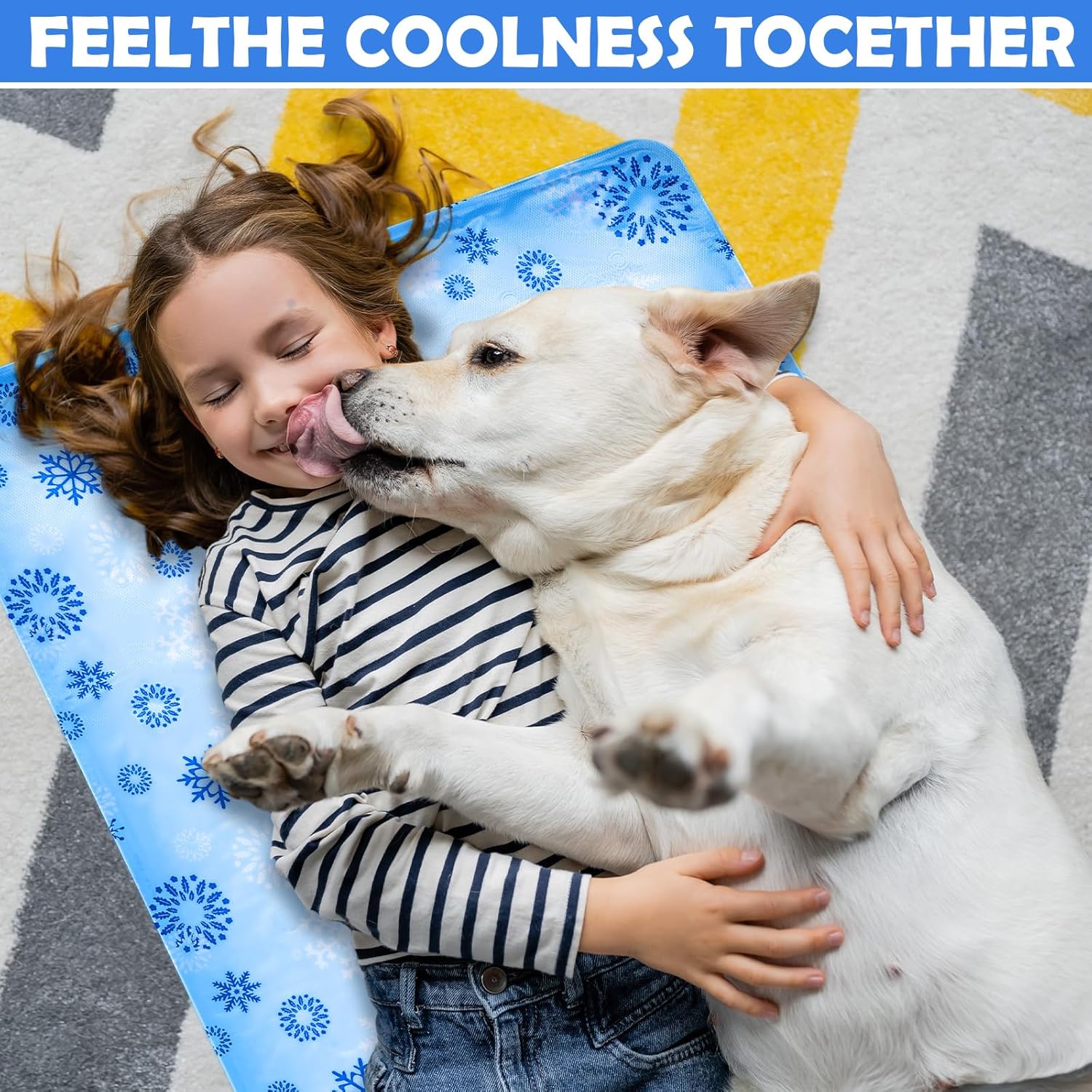 Drydiet Cooling Pad Mat for Sleep Cooling Mattress Pad Gel for Bed 48 x 28 Inch Relieve Pain, Summer Hot Flashes, Adult, Pets, No Water or Electricity Required for Home Travel Crate Kennel Sofa Floor - Image 6
