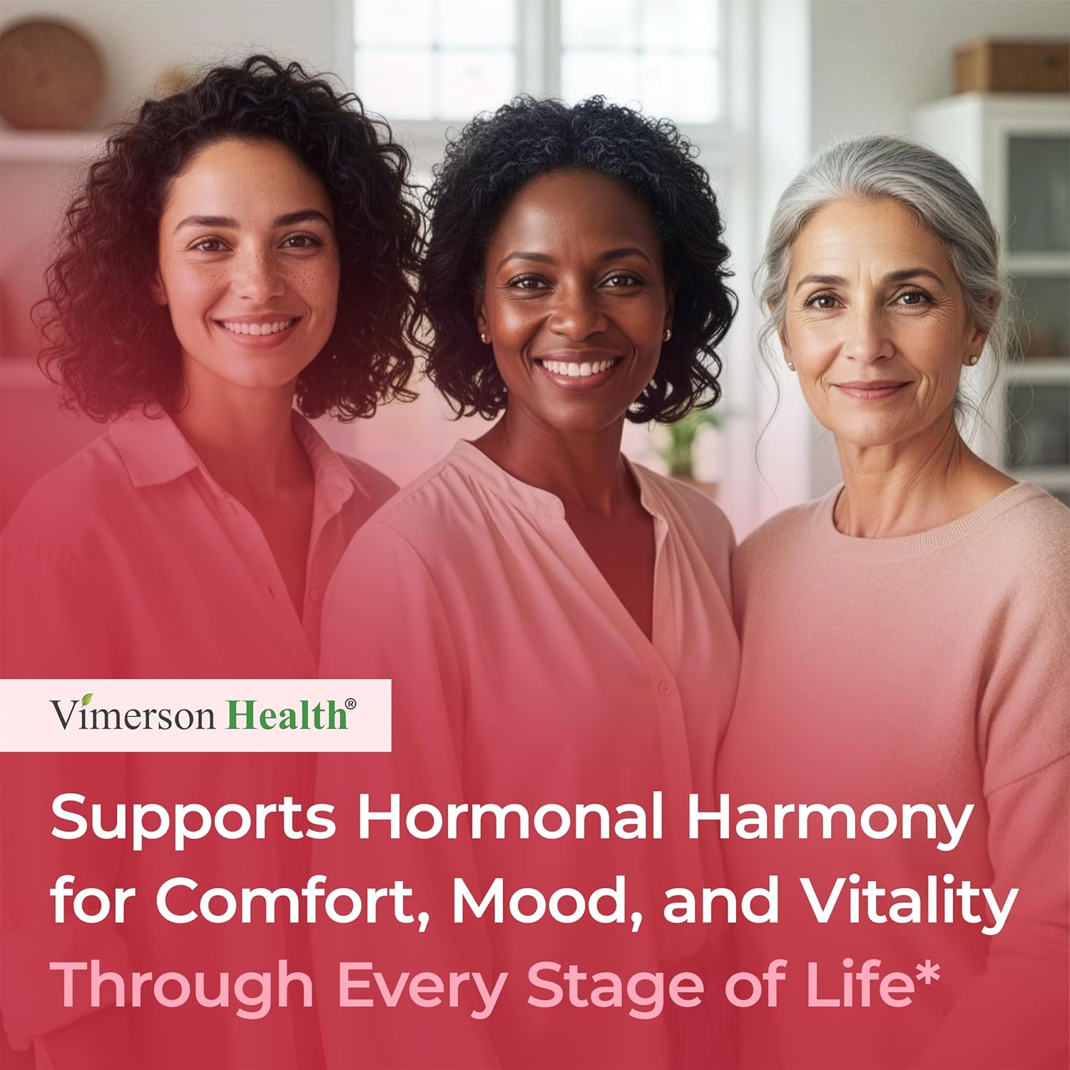 Hormone Harmony for Women with Black Cohosh, Dong Quai & Red Clover – Natural Hormone Balance for Women of All Ages – Supports PMS, Menopause & Mood – Women’s Hormone Balance Supplement – 60 Capsules - Image 7