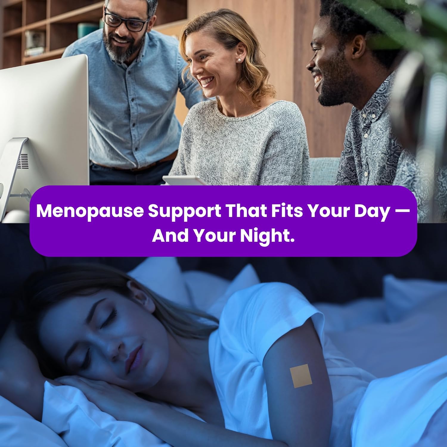 Menopause & Perimenopause Relief Patch for Women – Hot Flash, Mood & Symptom Support – Black Cohosh, Ashwagandha & More – 30 Topical Patches – USA Made by Live to Shine - Image 6