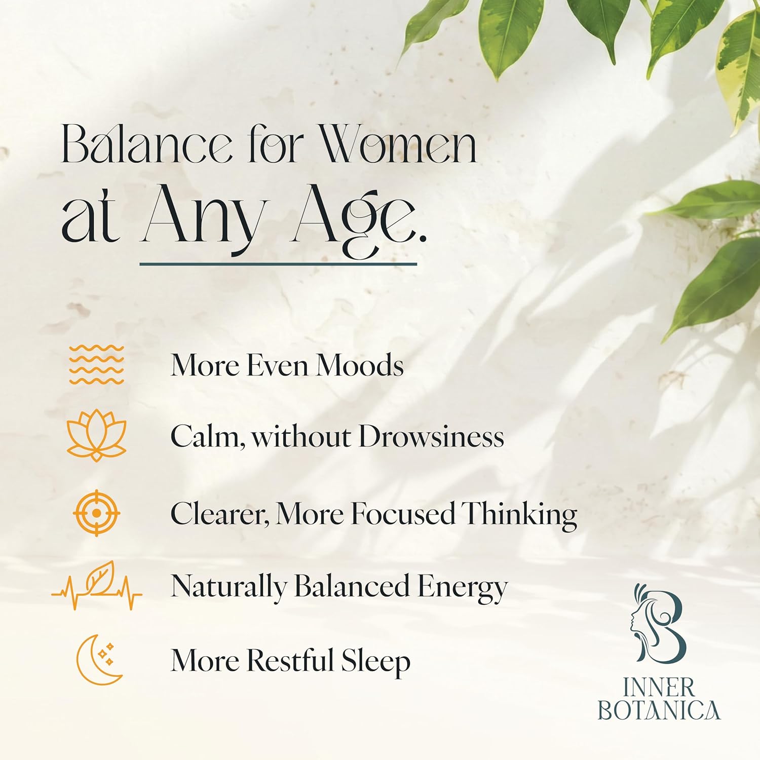 Stability – Perimenopause & Menopause Support Supplement for Women with L-Theanine, Saffron & Maca – Daily Hormone Support & Emotional Balance – Vegan Wellness Formula (60 Capsules) - Image 5