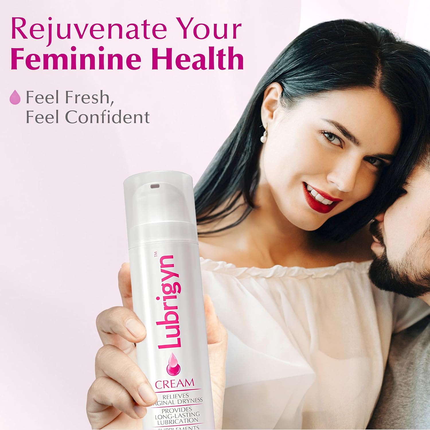 Lubrigyn - Cream for Feminine Care, Fusion of Natural Oil-Based Moisturizing Intimate Lubricant with Hyaluronic Acid and Fitoextract Bioactive for Easing Dryness and Enhancing Comfort, 1.7 fl oz - Image 7