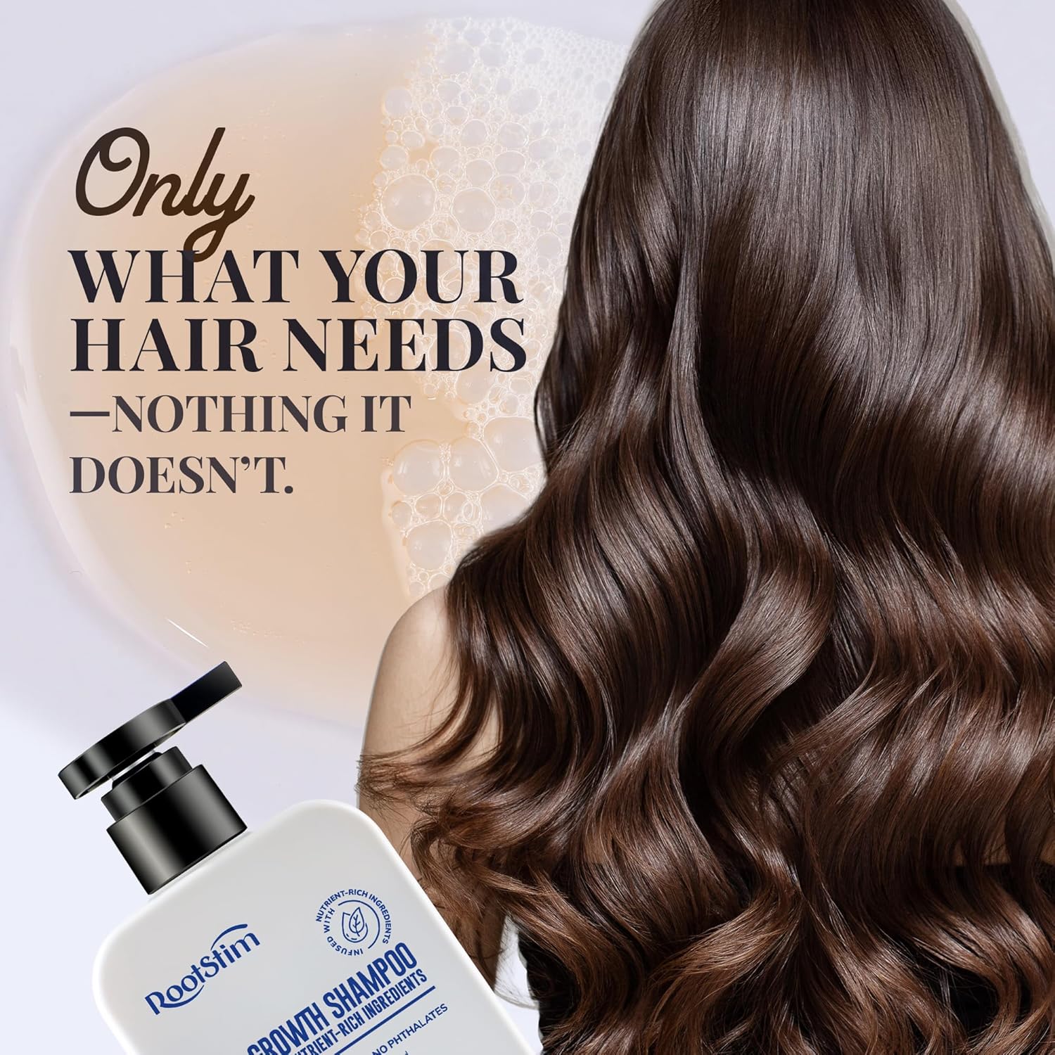 Biotin & Rosemary Shampoo for Hair Growth: Hair Loss Shampoo for Thinning Hair Infused with Natural Nutrient Rich Ingredients for Hair thickening Sulfate Free 10 fl oz - Image 7