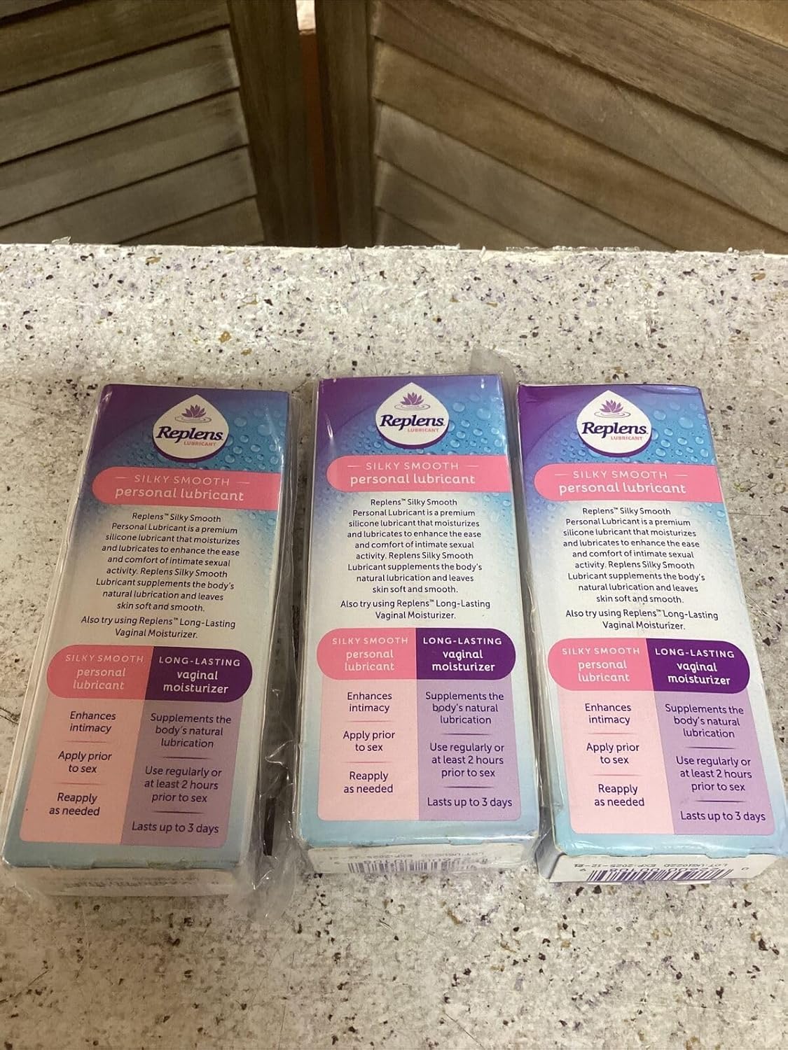 Replens Silky Smooth Personal Lubricant, Estrogen Free, Enhances Intimacy, 2.7 fl oz (Pack of 6) - Image 3