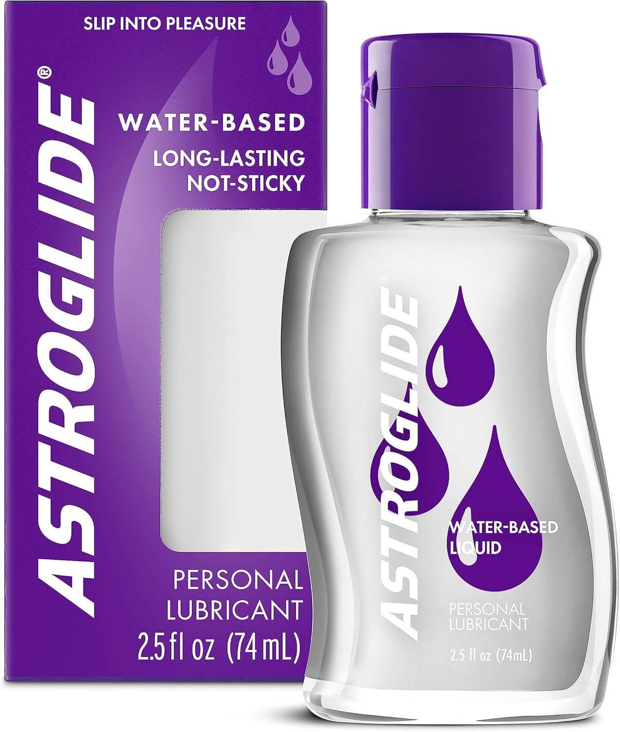 Replens Vaginal Moisturizer 8ct Bundle with Astroglide Personal Lubricant 2.5oz
