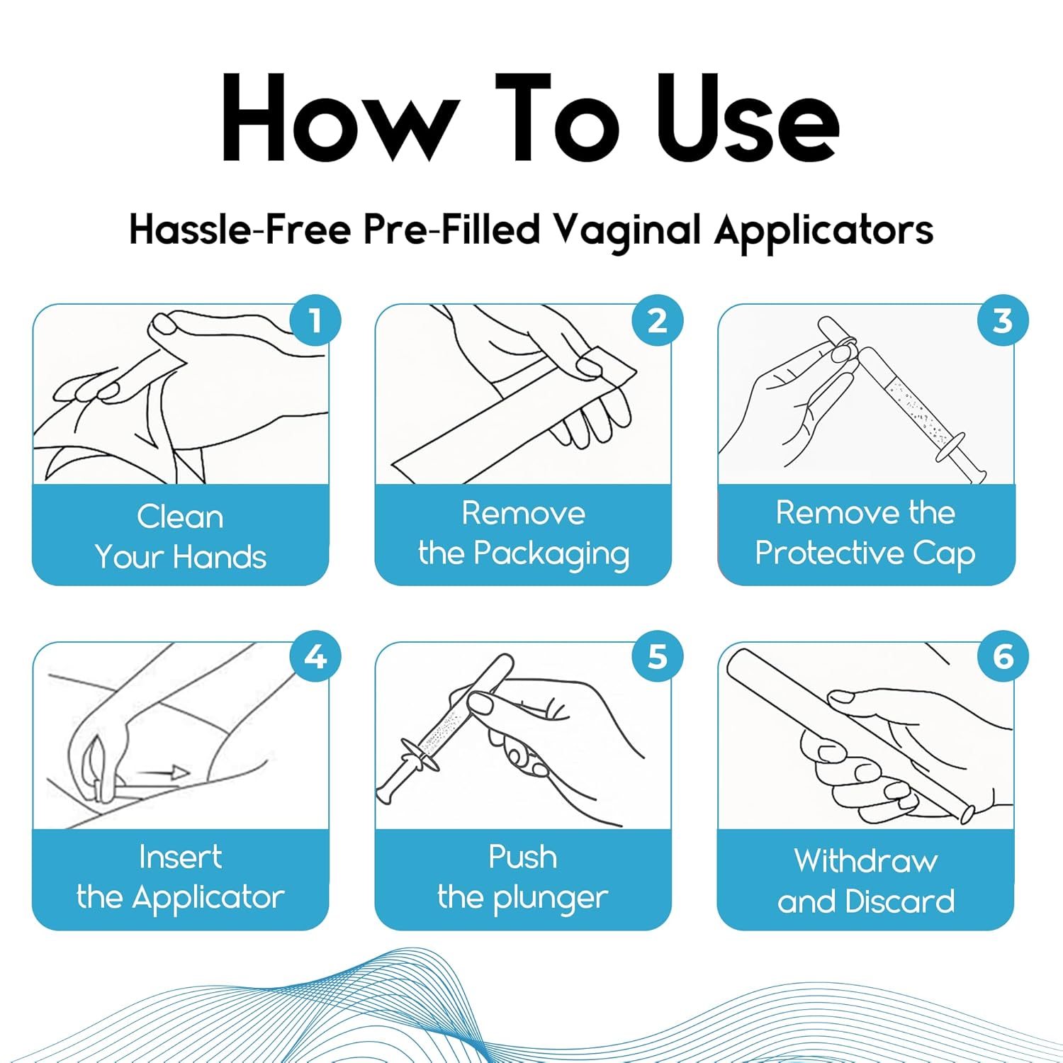 Pharmlitalia Vaginal Moisturizer Gel for Vagina Health, Moisturizer Applicators for Vaginal Dryness Relief and Long Lasting Wetness - Pre and Post Menopausal - 12 Pre Filled Applicators - Image 4