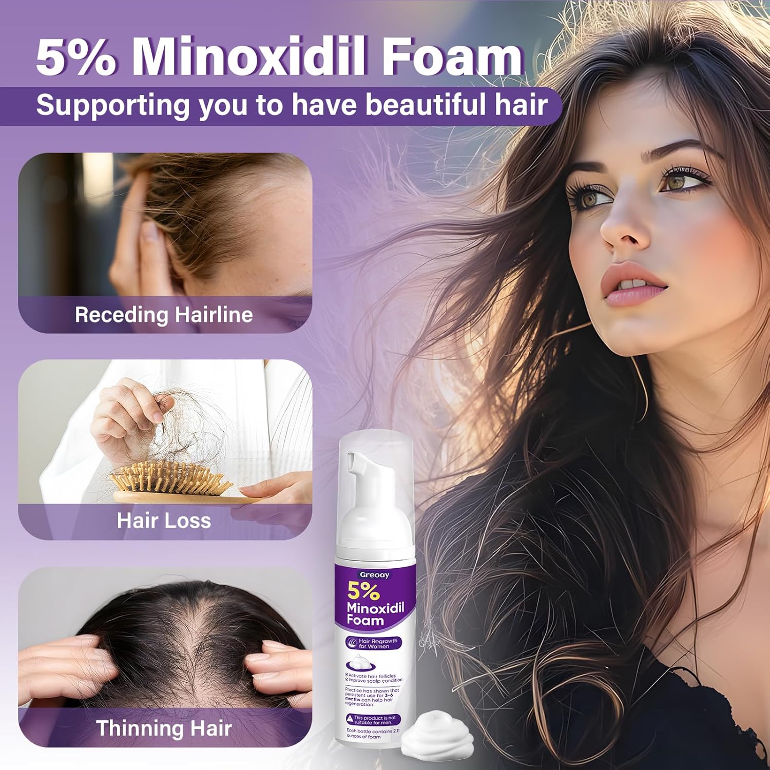 5% Minoxidil Foam for Women - Image 8