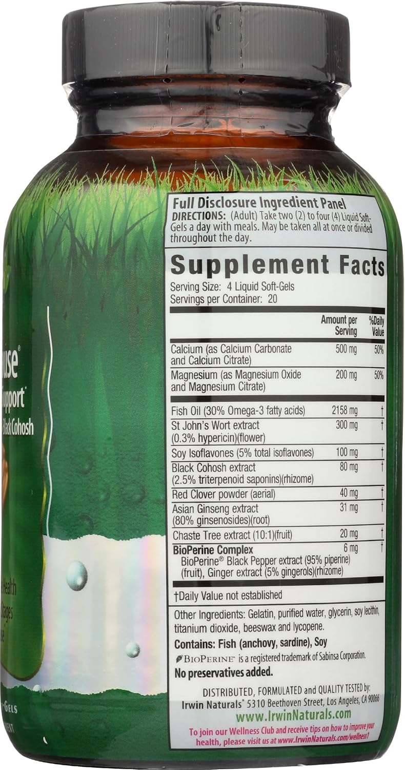 Irwin Naturals Estropause 80 Softgels - Image 4