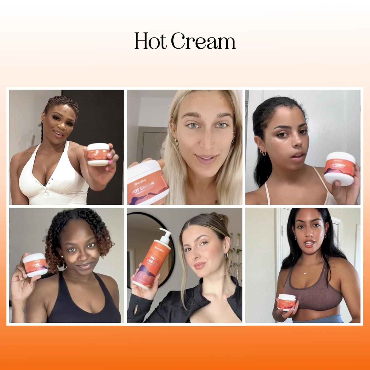 Hot Firming Lotion Sweat Enhancer - Skin Tightening Cream for Stomach Fat and Cellulite - Sweat Cream for Better Workout Results - Long Lasting Moisturizing Pre and Post Workout Massage Lotion - Image 5