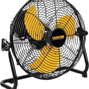 Master Professional 12 inch High Velocity Powerful Direct Drive Steel Floor Fan