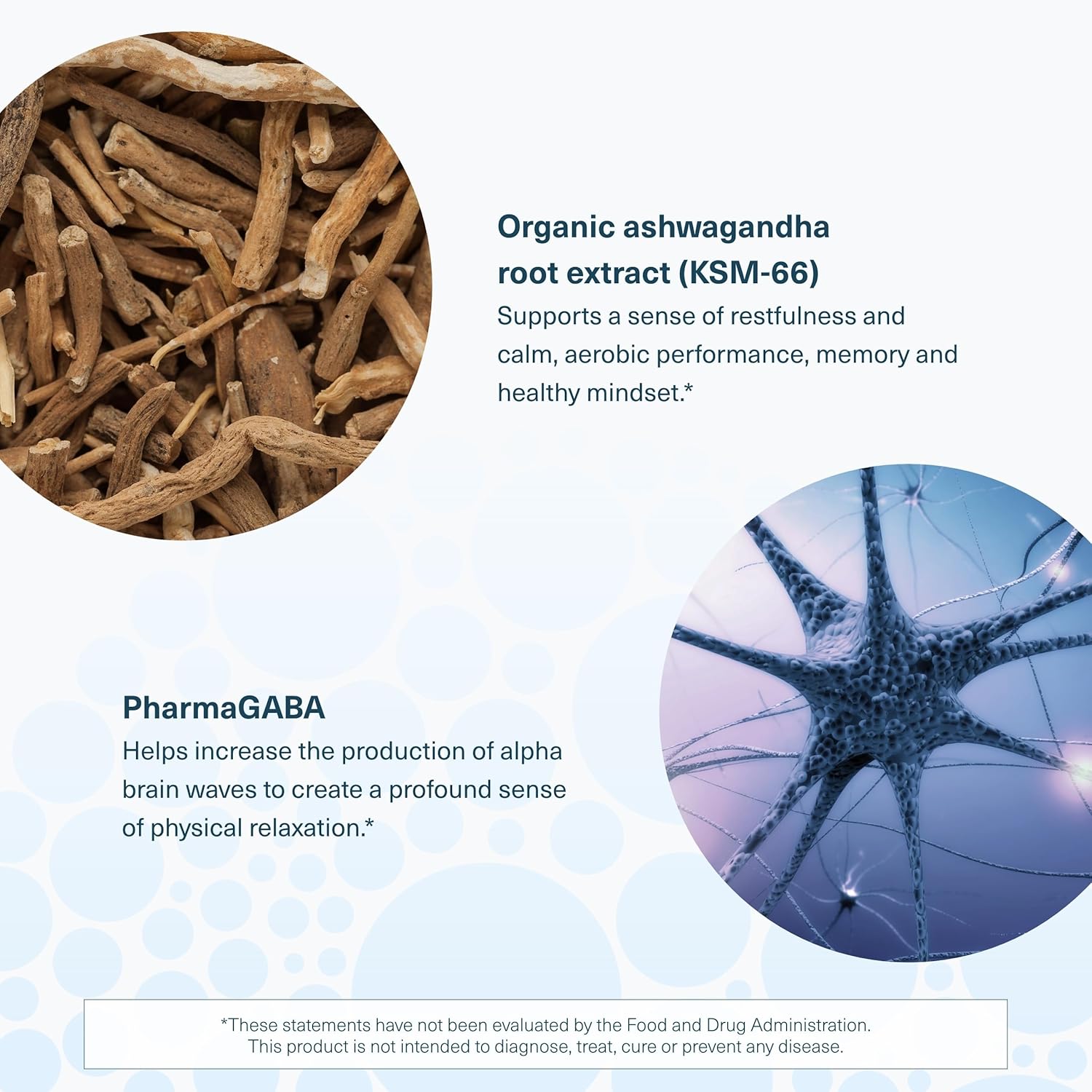 Youtheory Ashwagandha + GABA - Adaptogenic Blend with Organic KSM-66 & Ginger - Aids Stress Relief & Mood* - Supports Energy Levels* - 60 Vegetarian Capsules (30-Day Supply) - Image 5