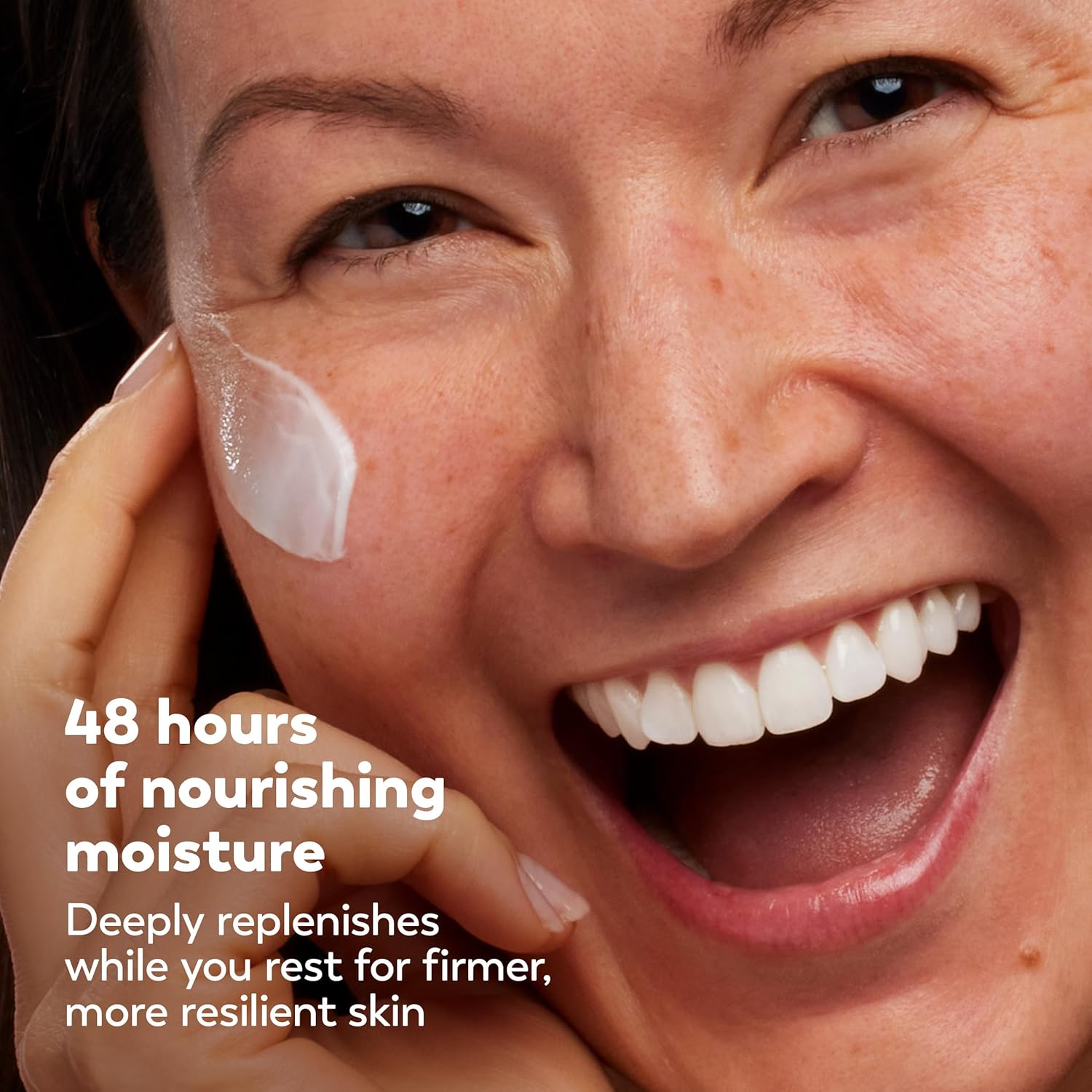 Olay Firming Night Cream (Pack of 3) – Hydrating Anti-Aging Moisturizer for Smoother, Firmer Skin (1.9 oz) - Image 5